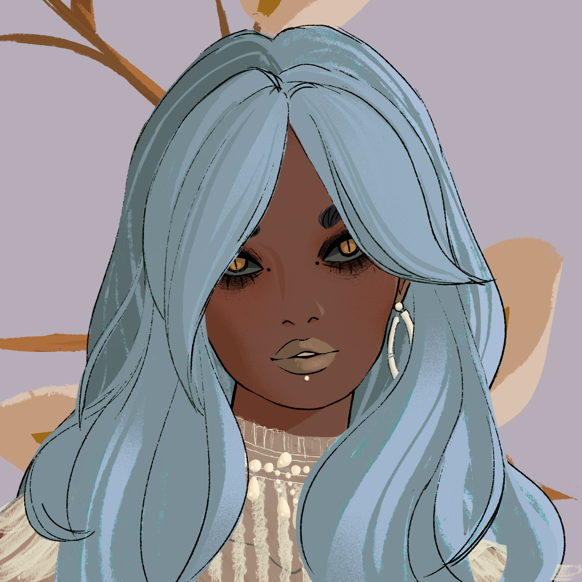 a portrait of Magnesium, the snow-covered graveyard