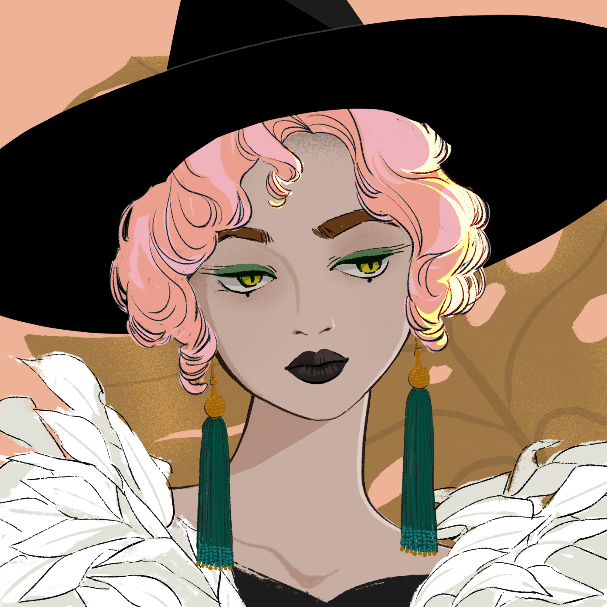 a portrait of The mantle