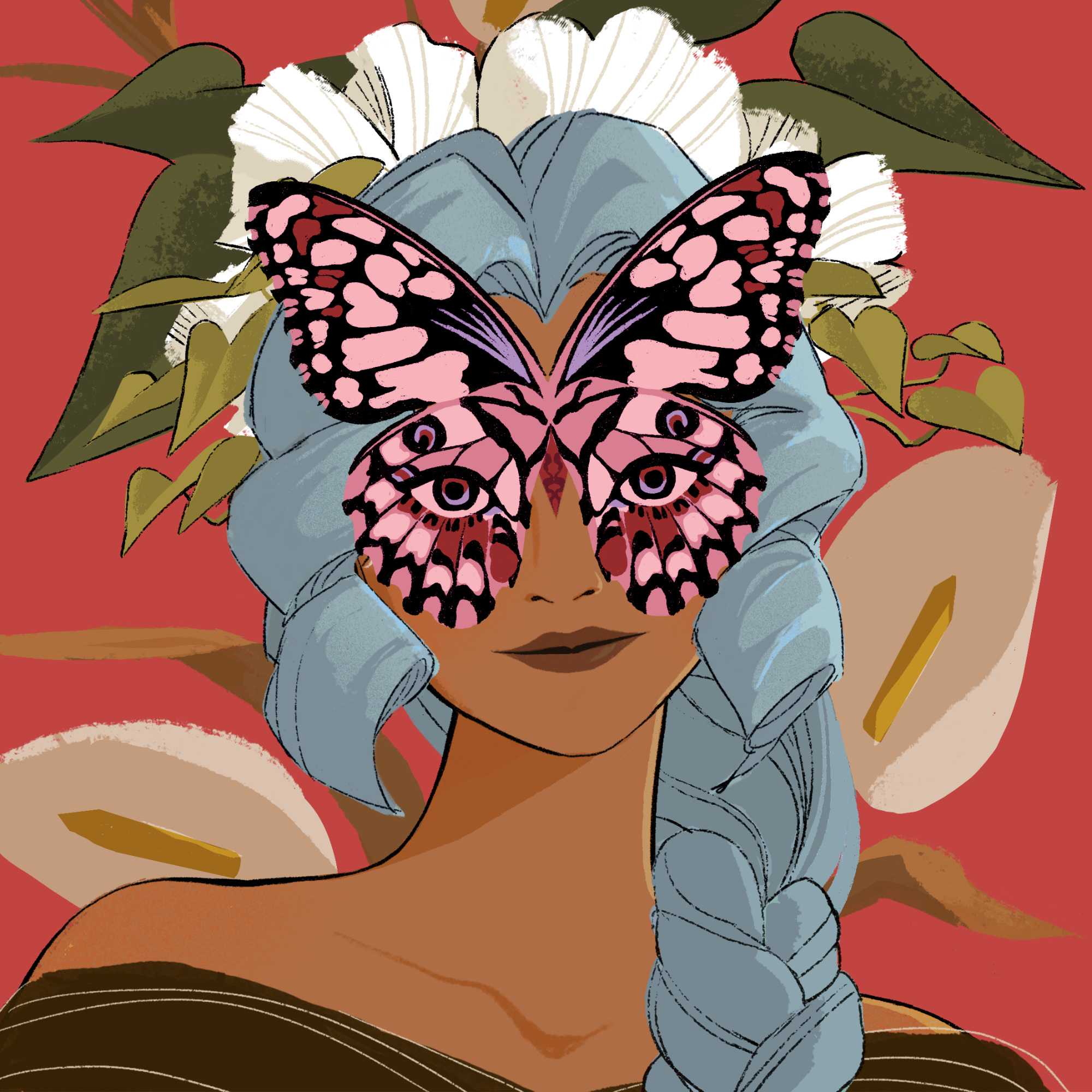 a portrait of Daikon of the wilds