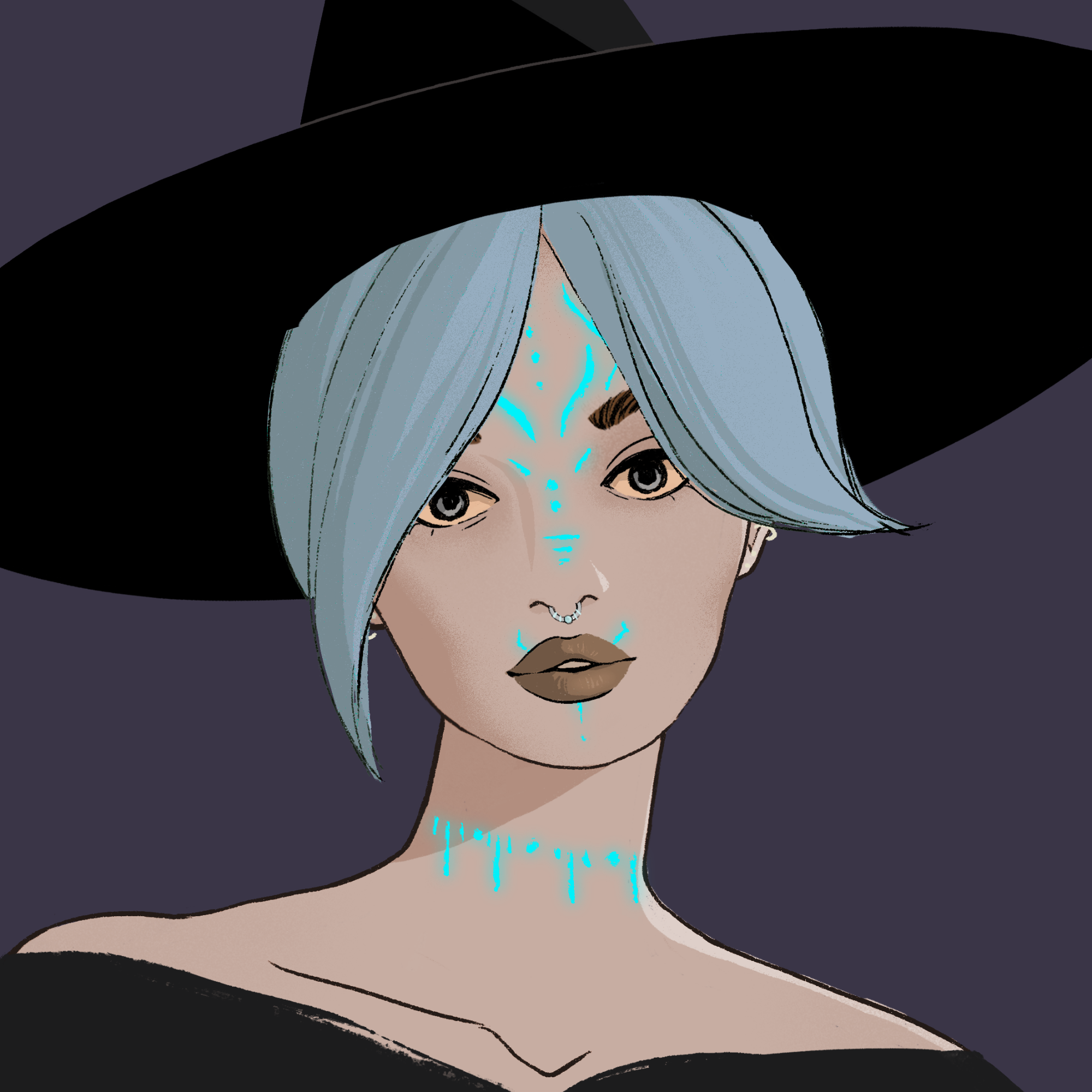 a portrait of Crux, the sharp ritual