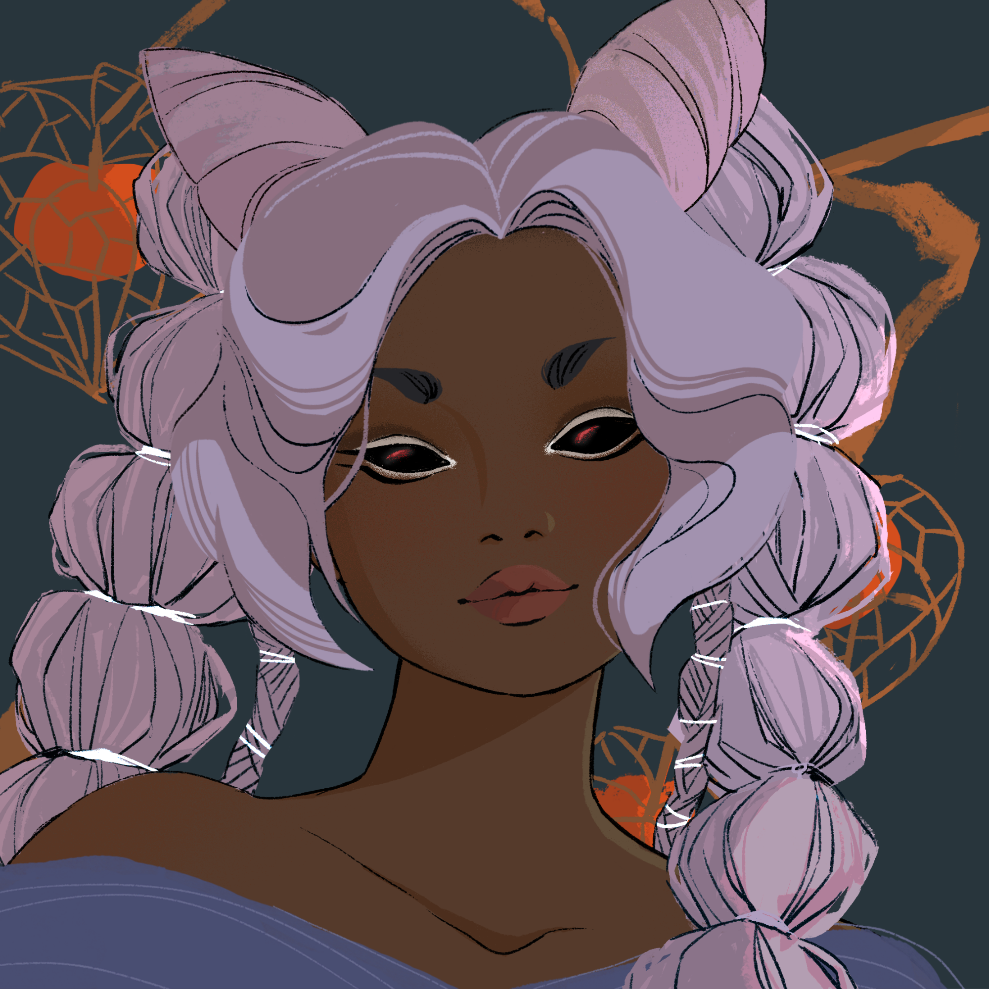 a portrait of Leilani, the far-seeing blossom