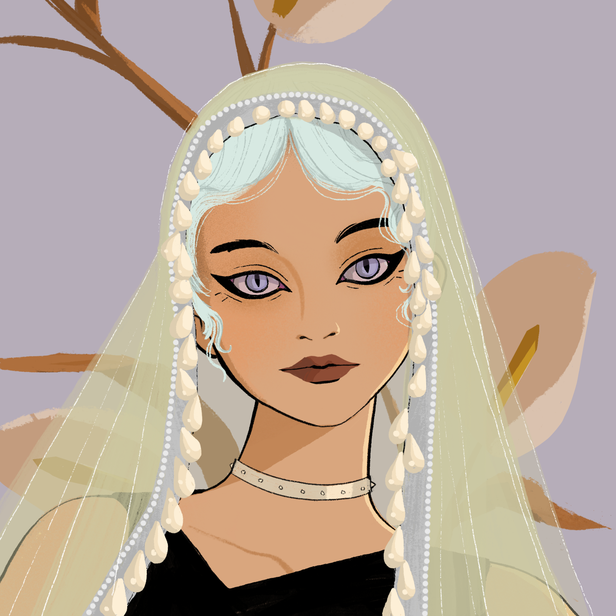 a portrait of Heliotrope