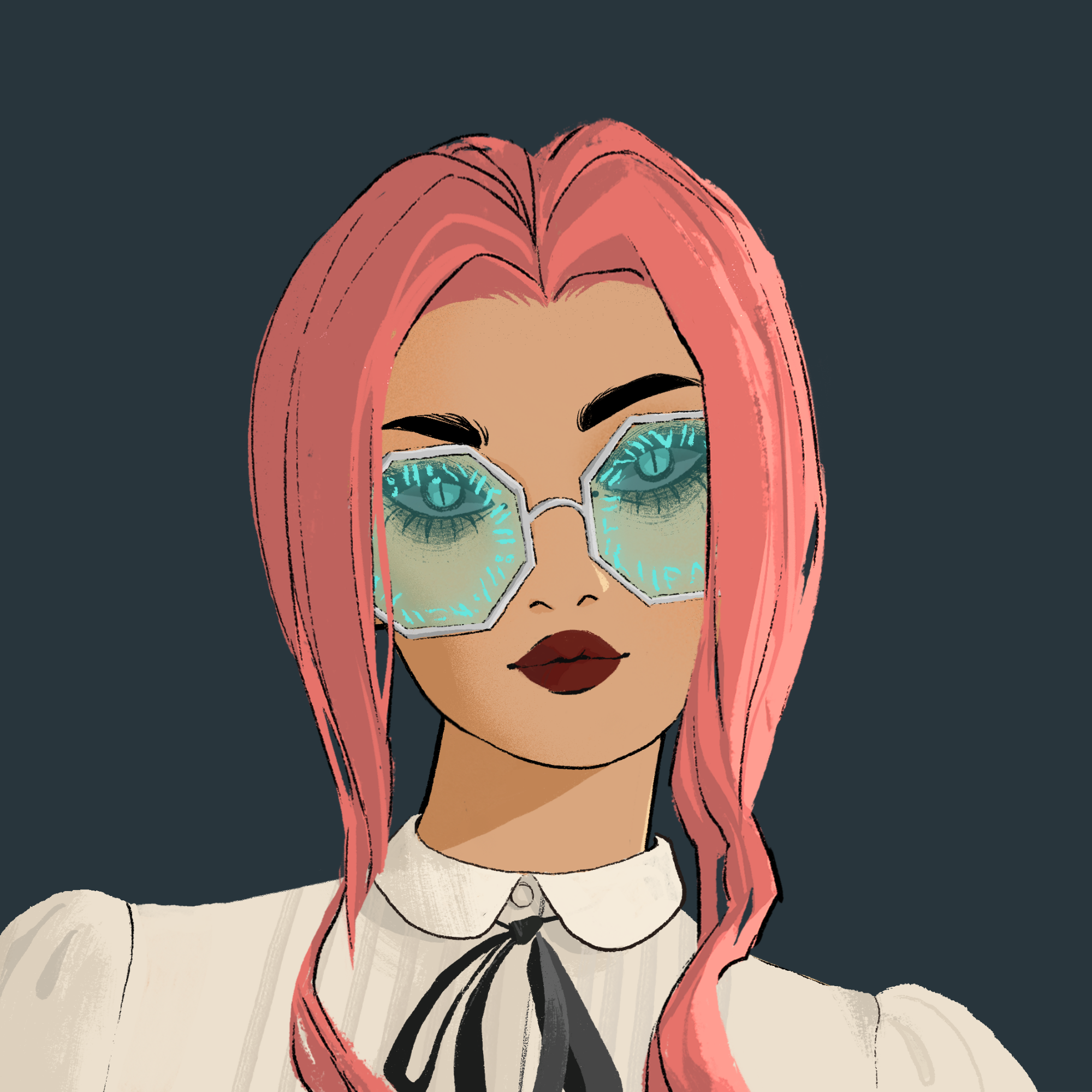 a portrait of Fornax lens