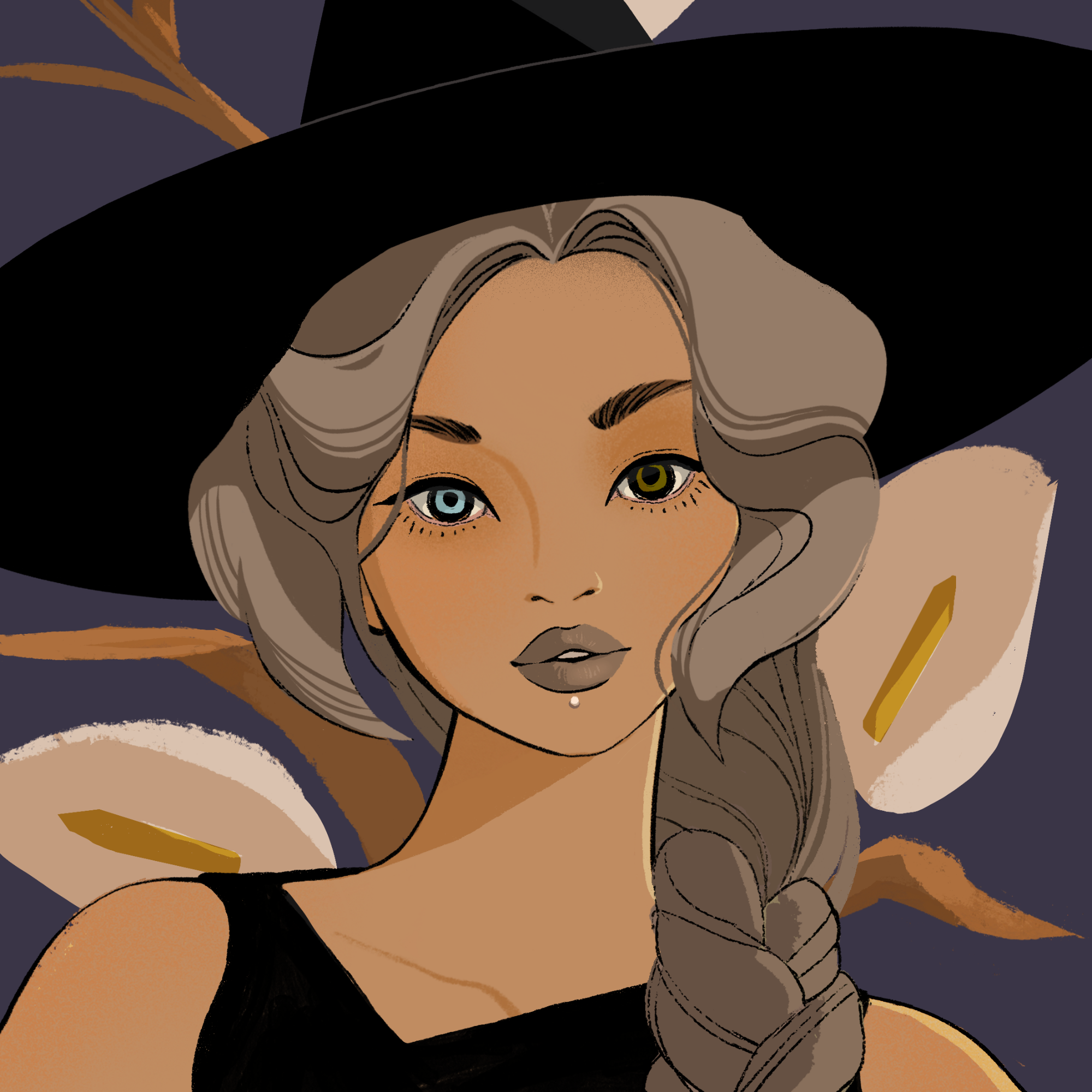 a portrait of Madam goblet