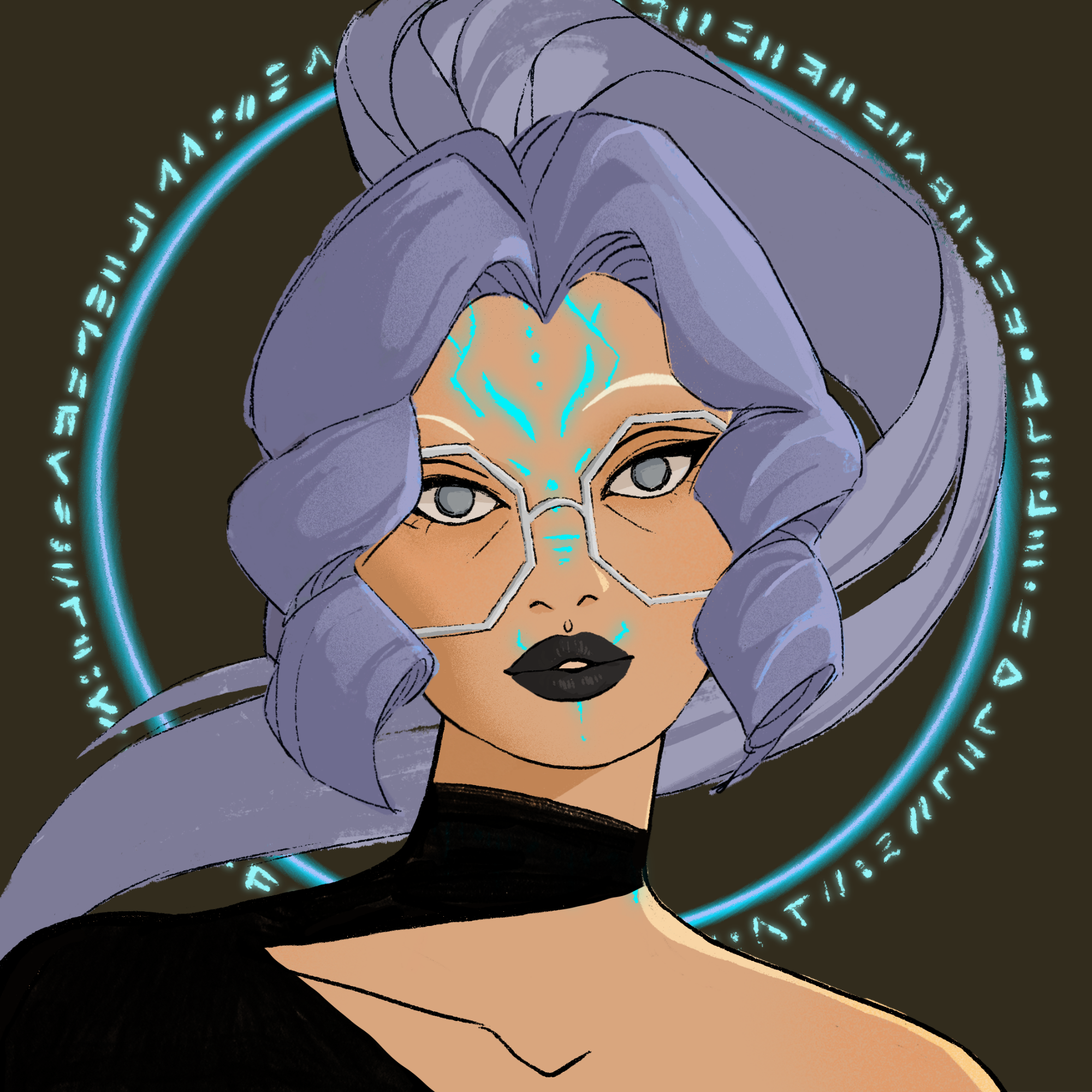 a portrait of Agena the apt