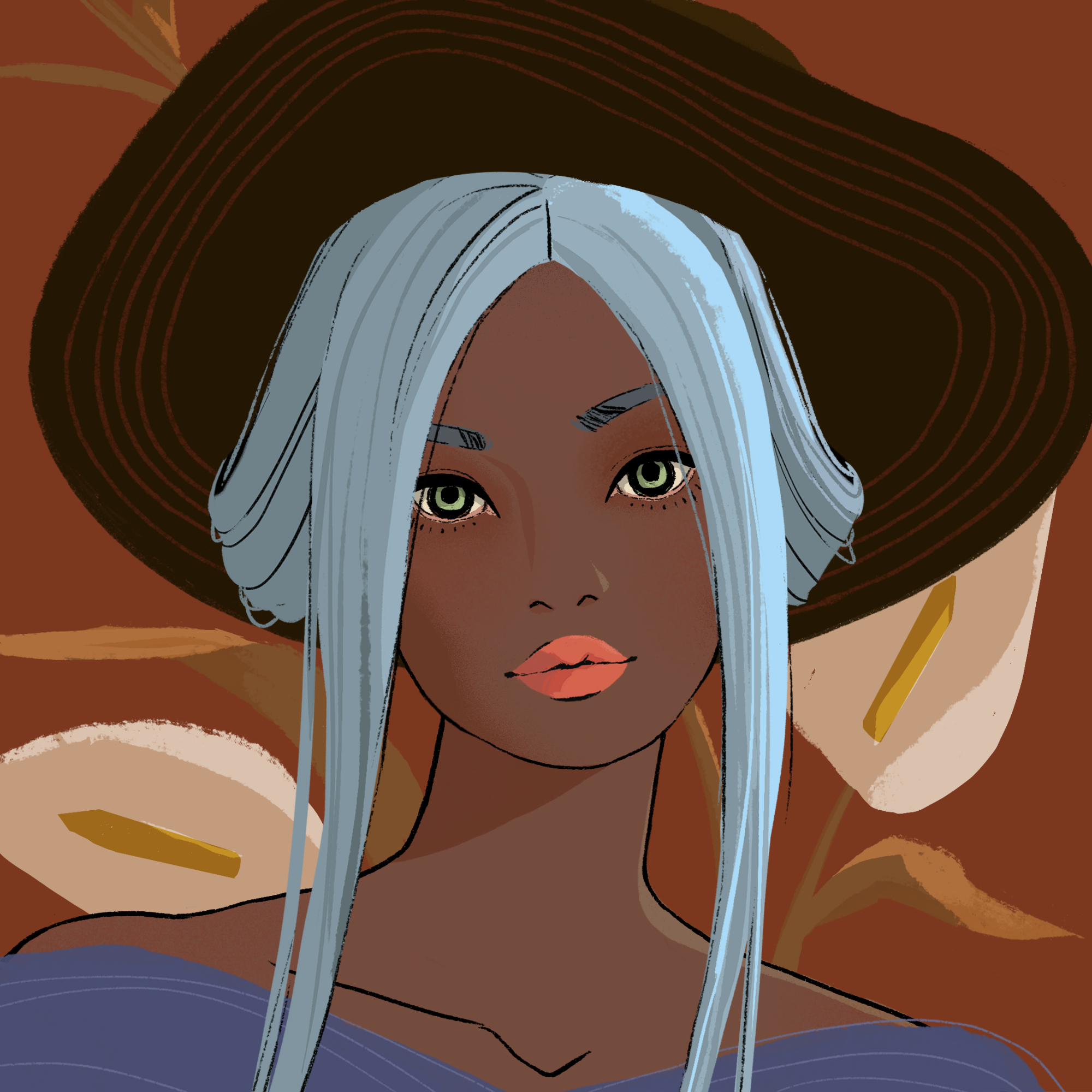 a portrait of Gorse the light