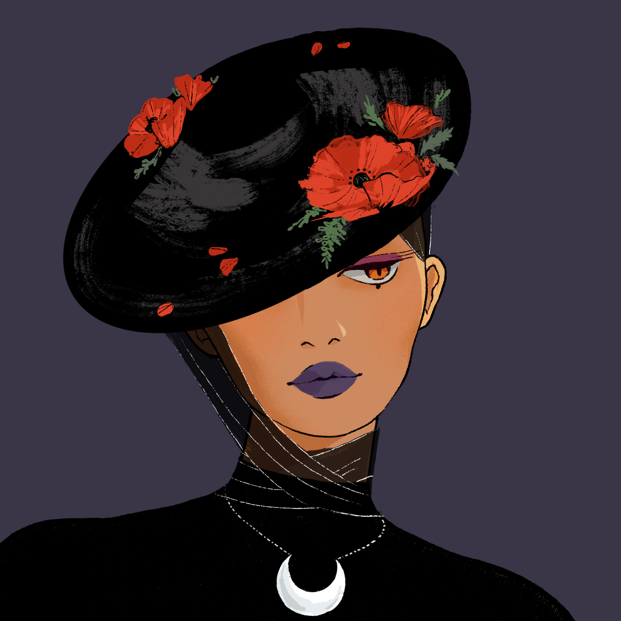 a portrait of Balsa, the malevolent quarterstaff