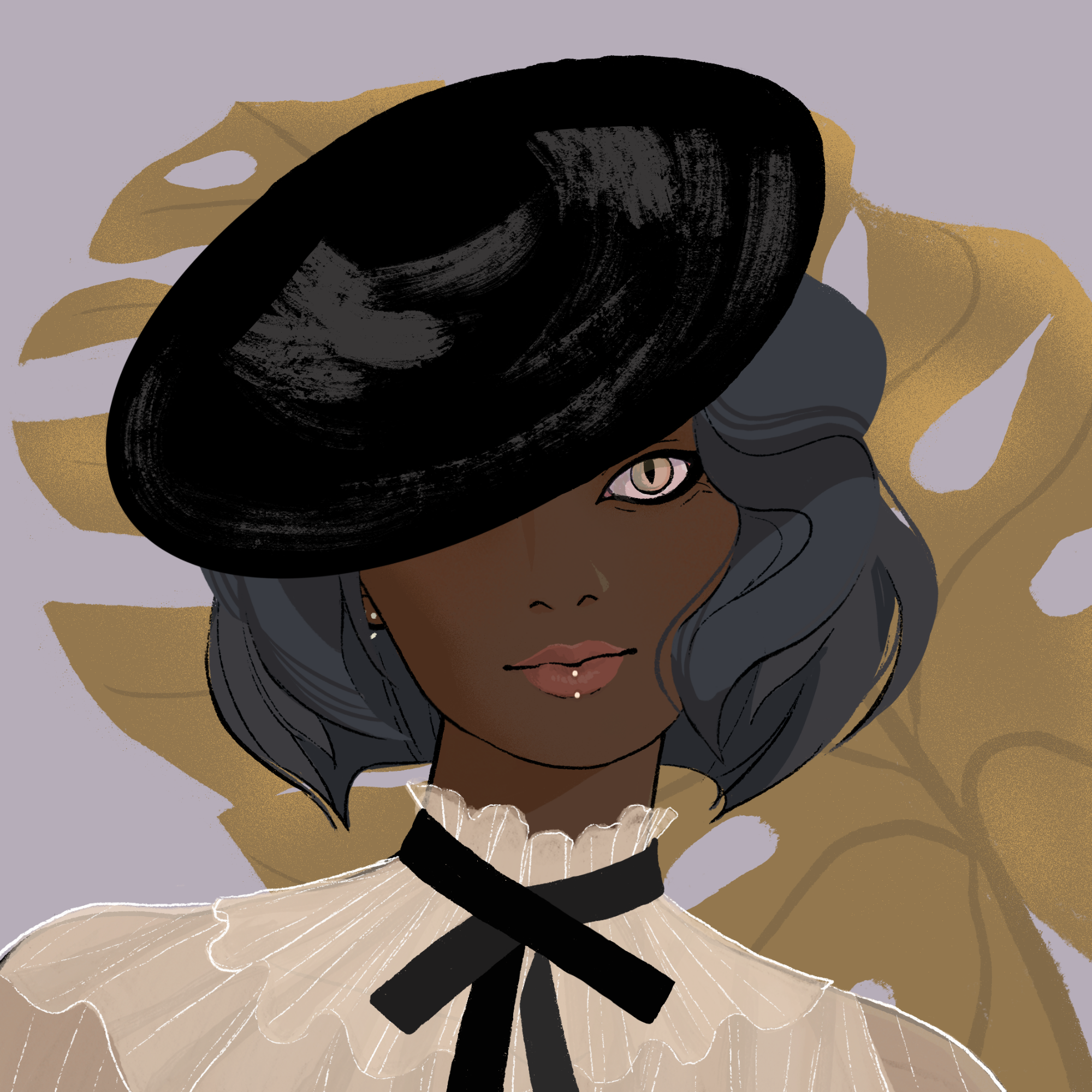 a portrait of Mistress teak