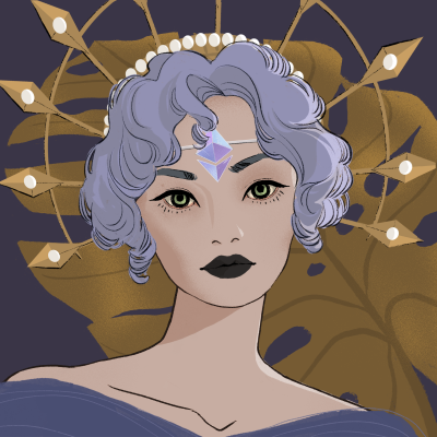 image of organza amulet