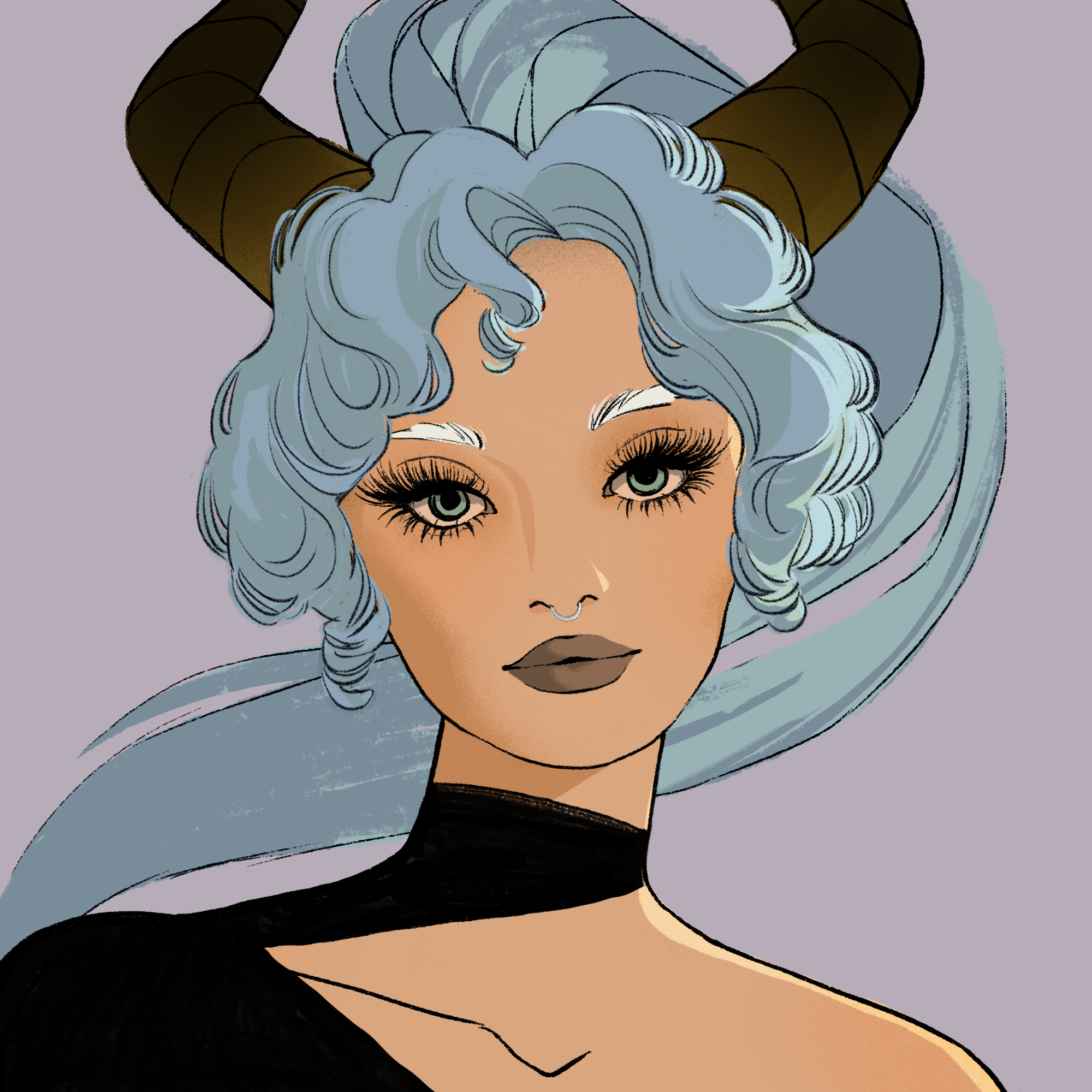 a portrait of Mistress elysium