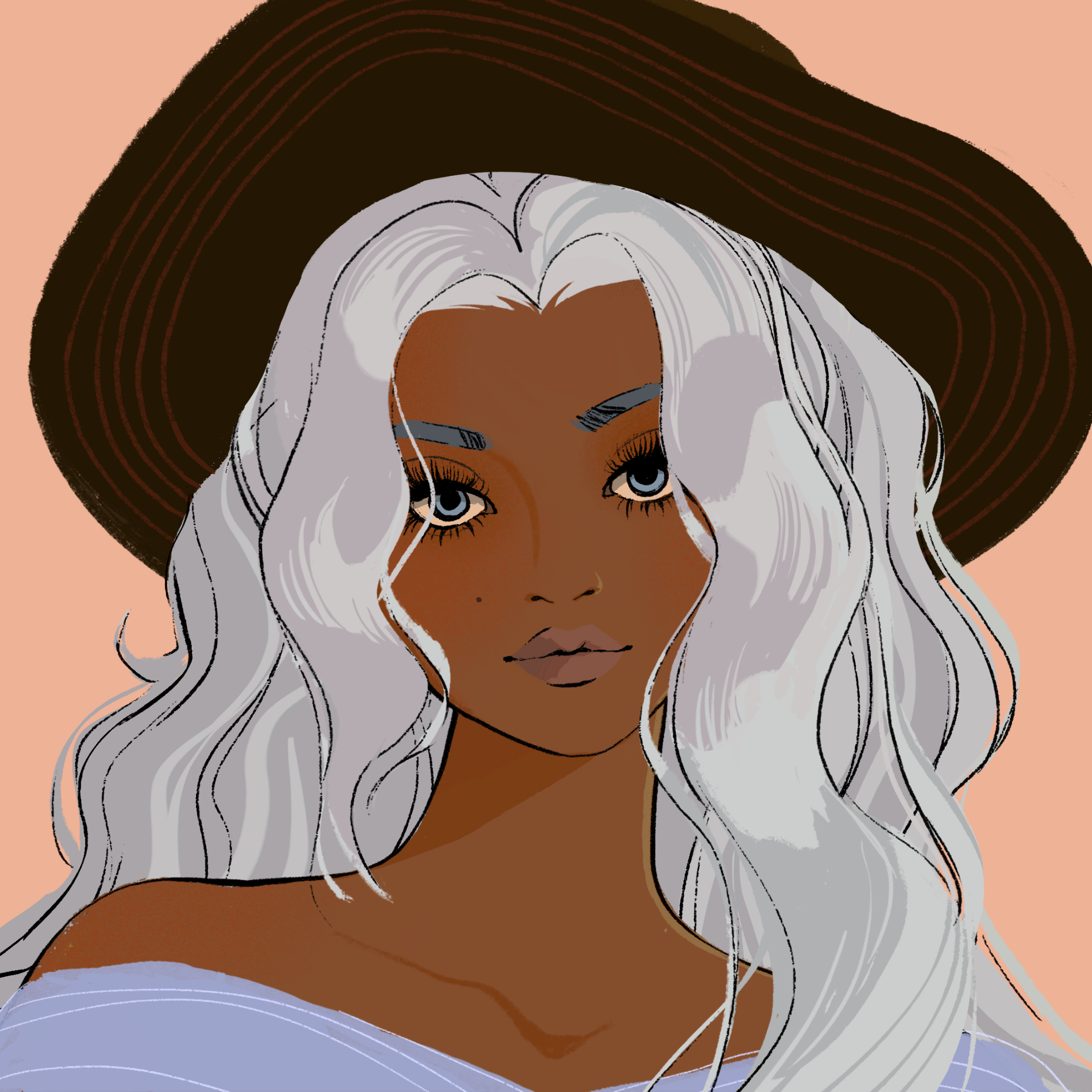 a portrait of Pitanga the absorbant