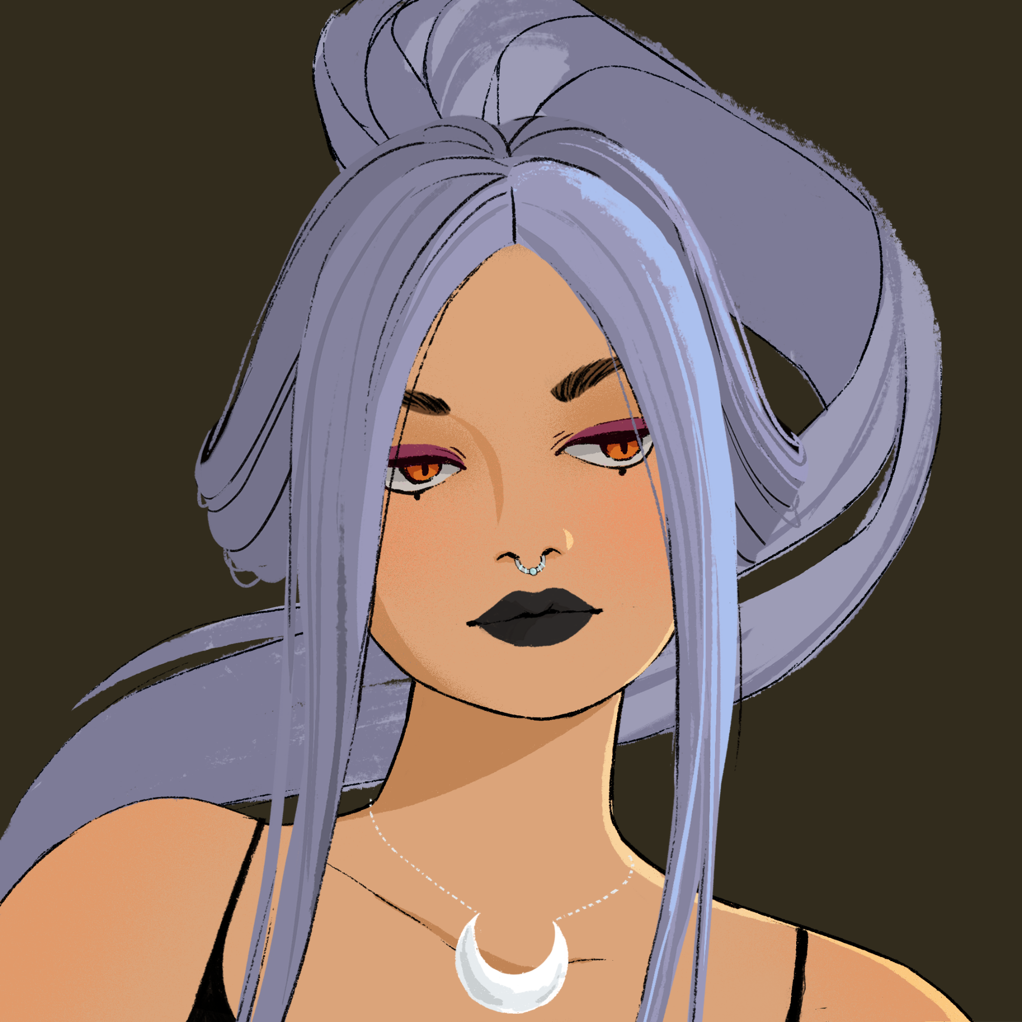 a portrait of Chamaeleon the persistent