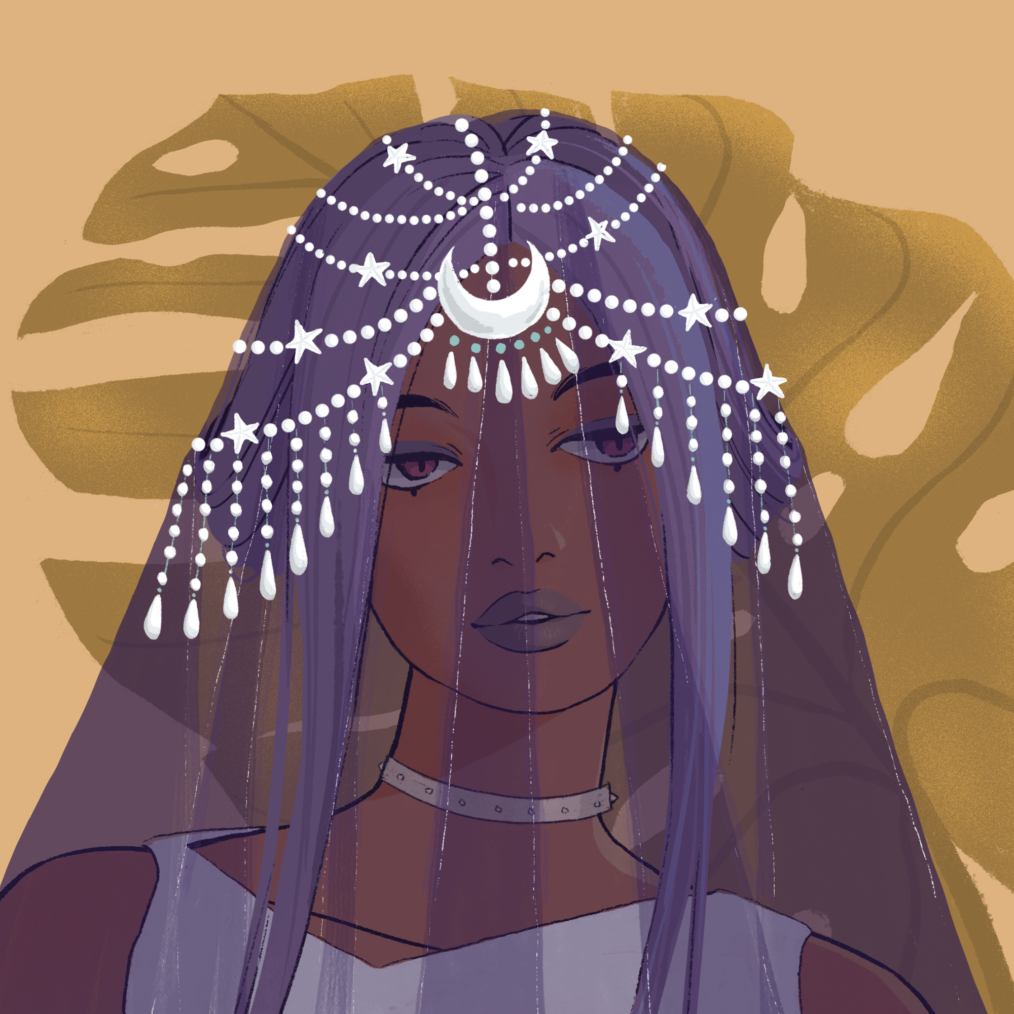 a portrait of Alexandrite, the gracious vanity