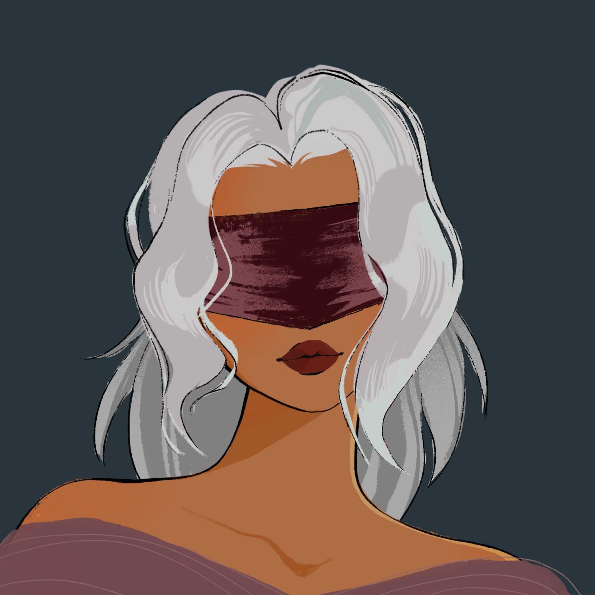 a portrait of Mademoiselle clementine