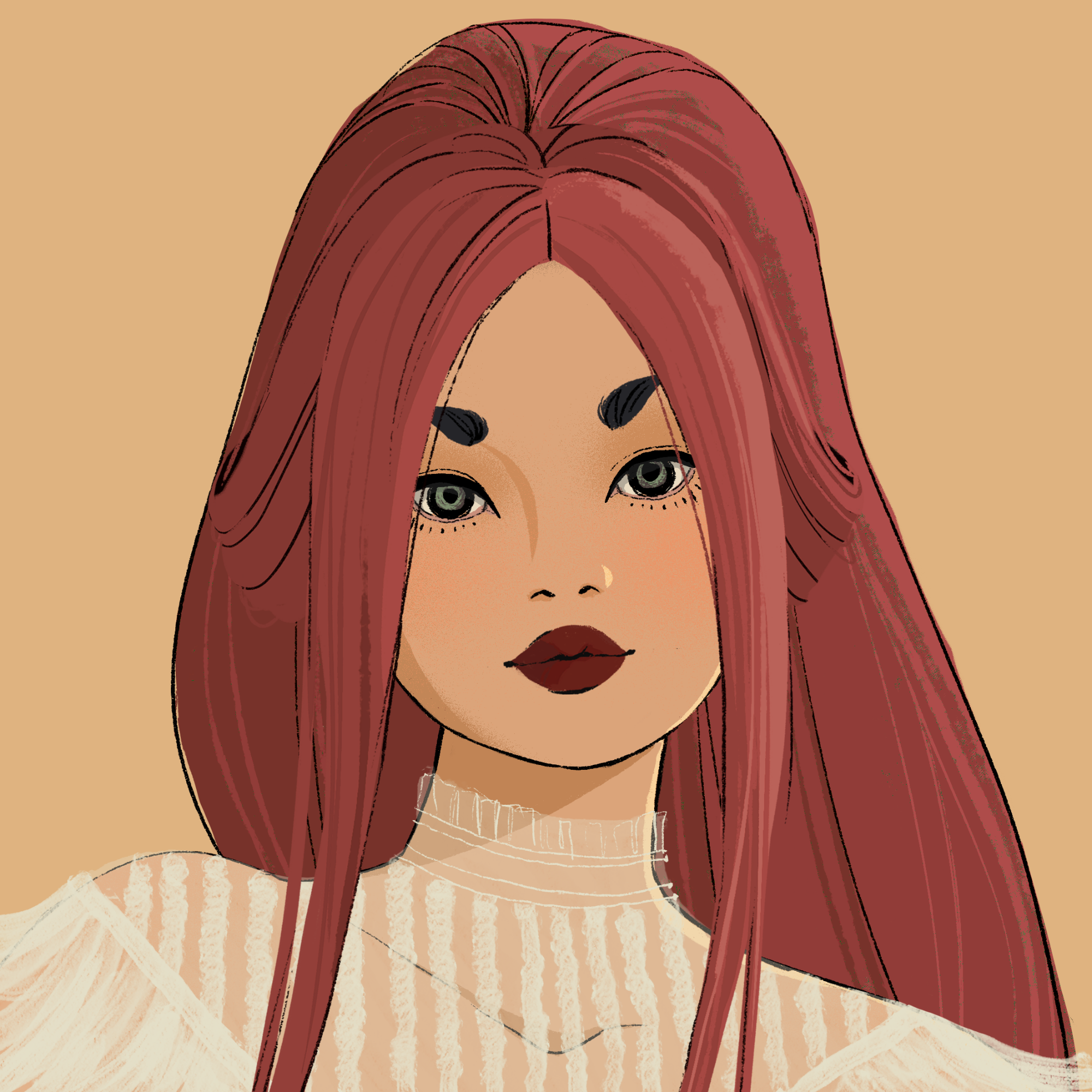 a portrait of Lissamine the sallow