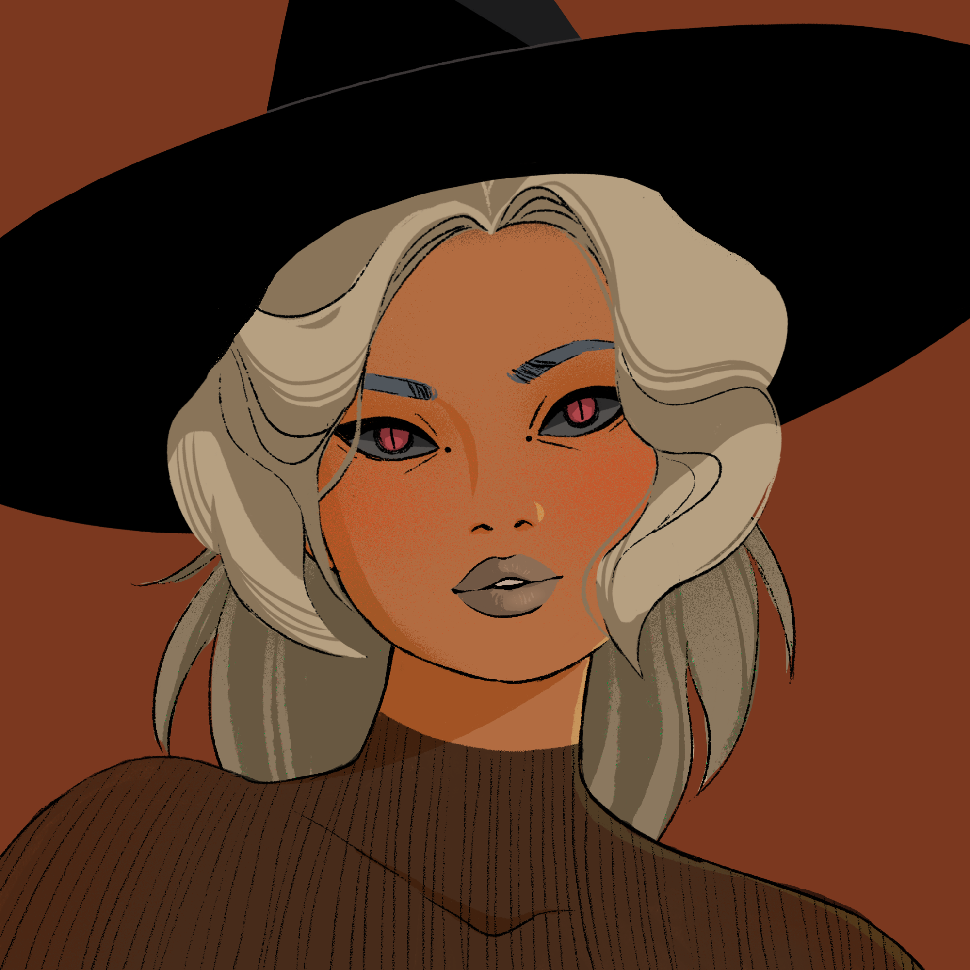 a portrait of Spurr, the red-hot roman candle