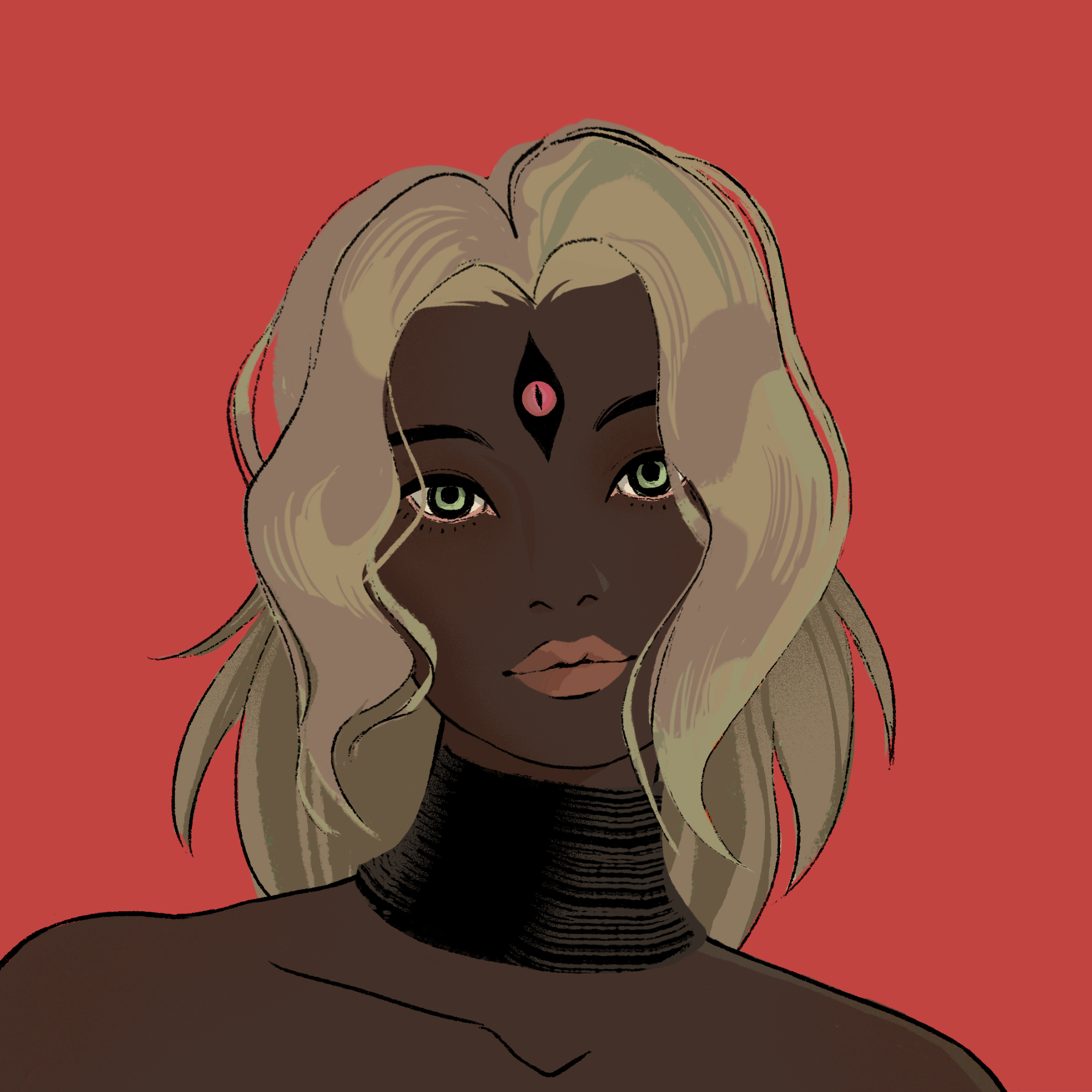 a portrait of Mojanda, the splintered quarrel