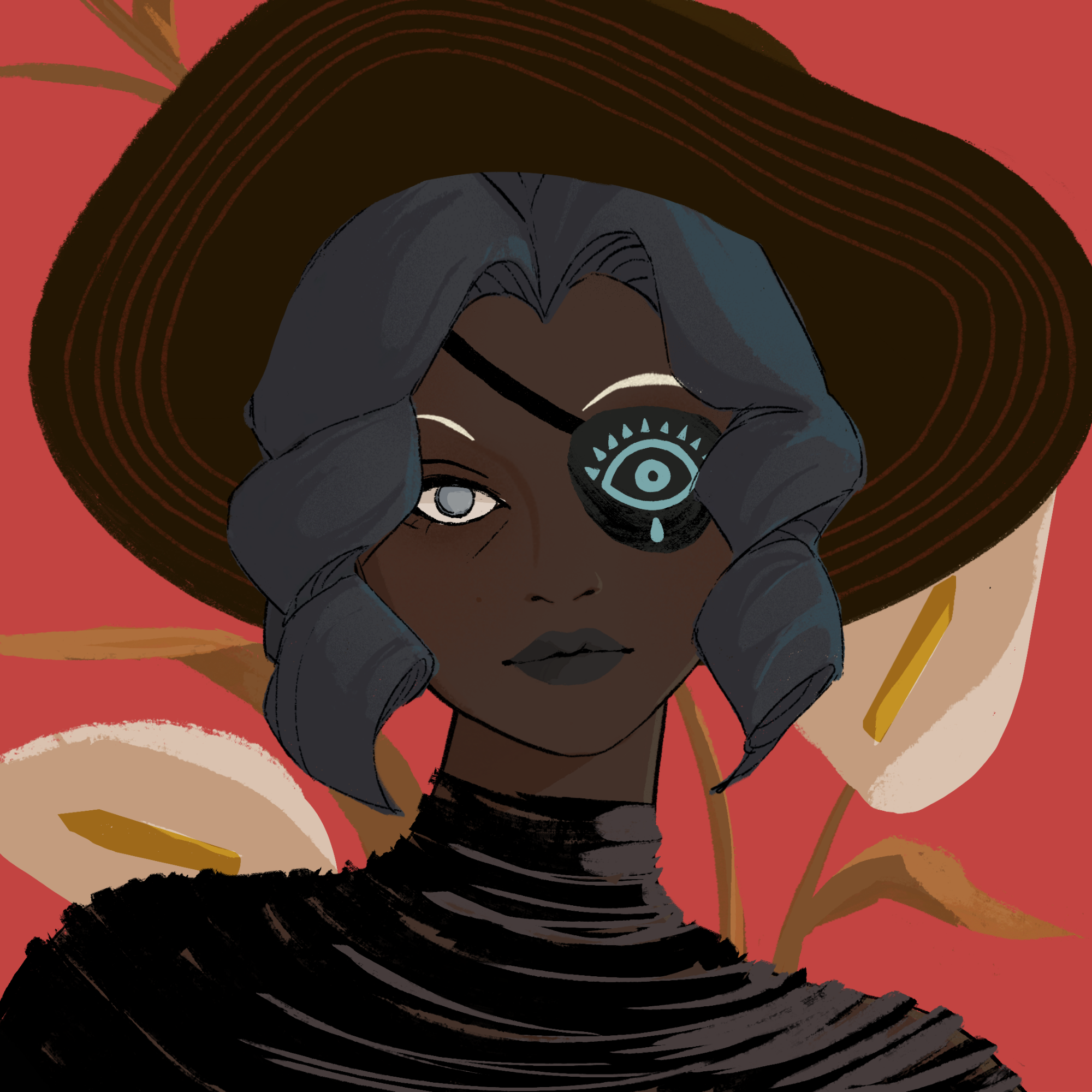 a portrait of Cranberry the indistinct