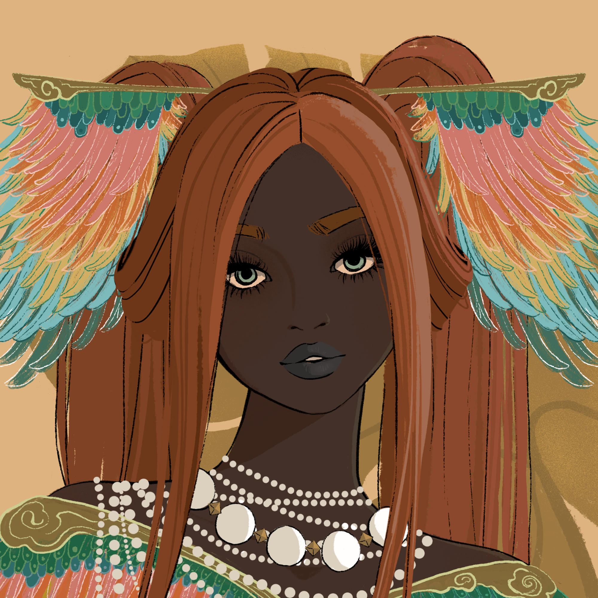 a portrait of The decanter