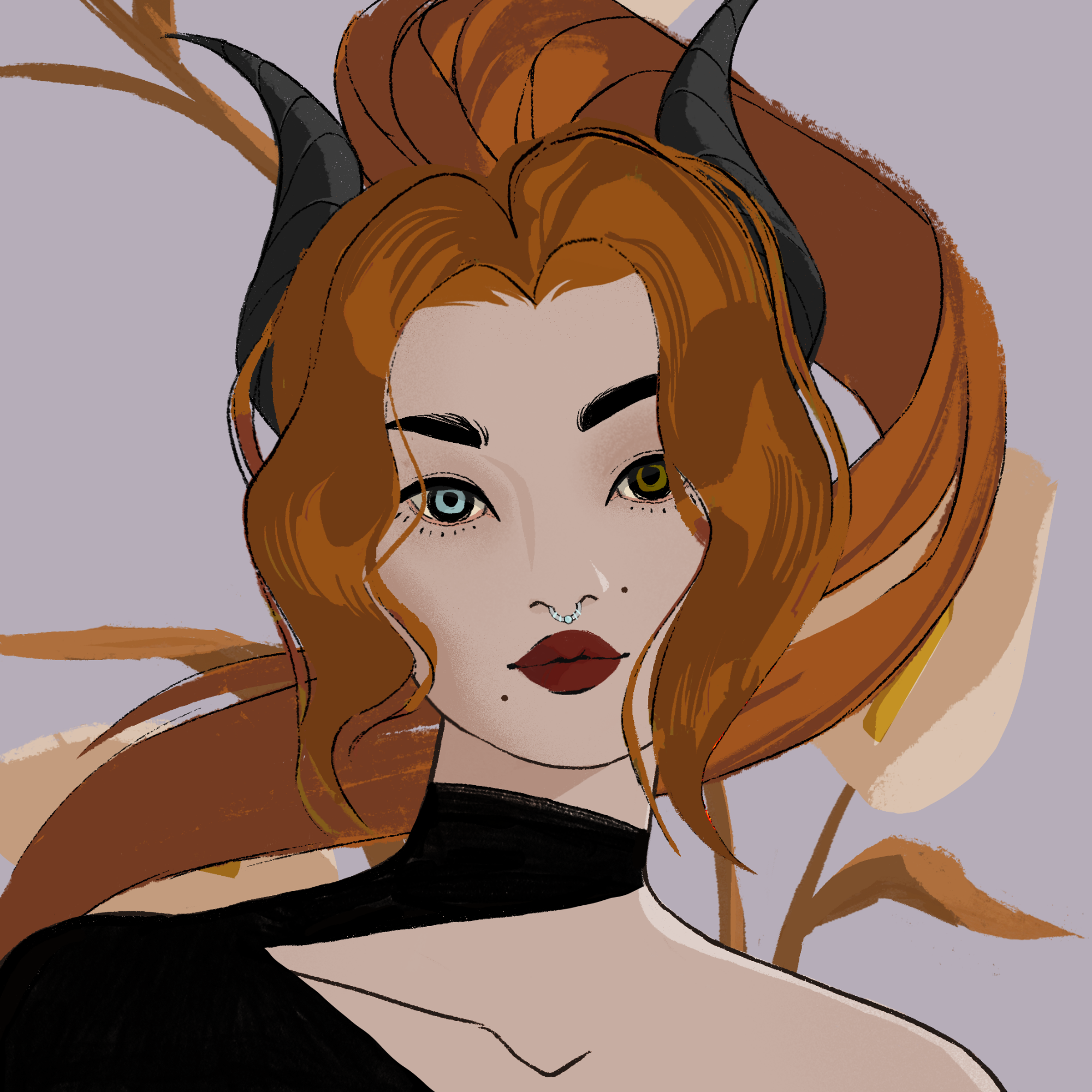 a portrait of Mistress calcium