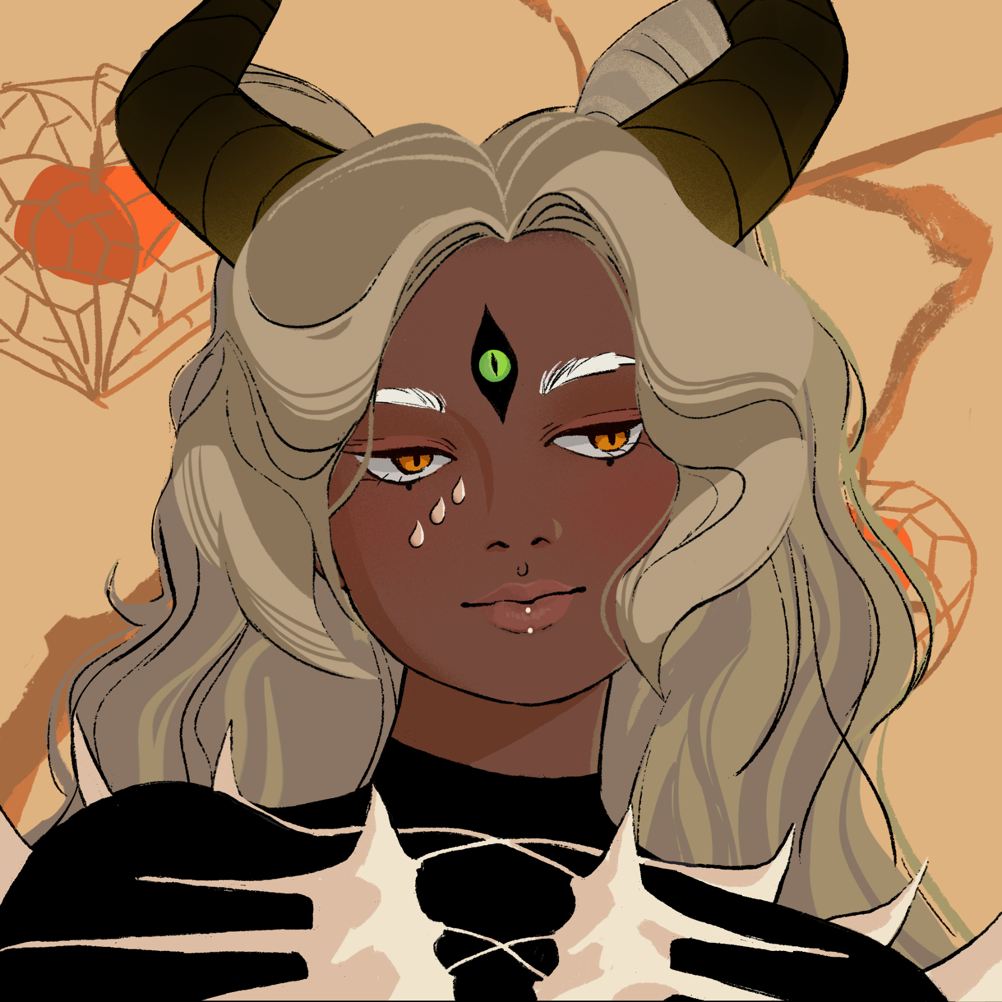 a portrait of Opala, the uncanny commotion