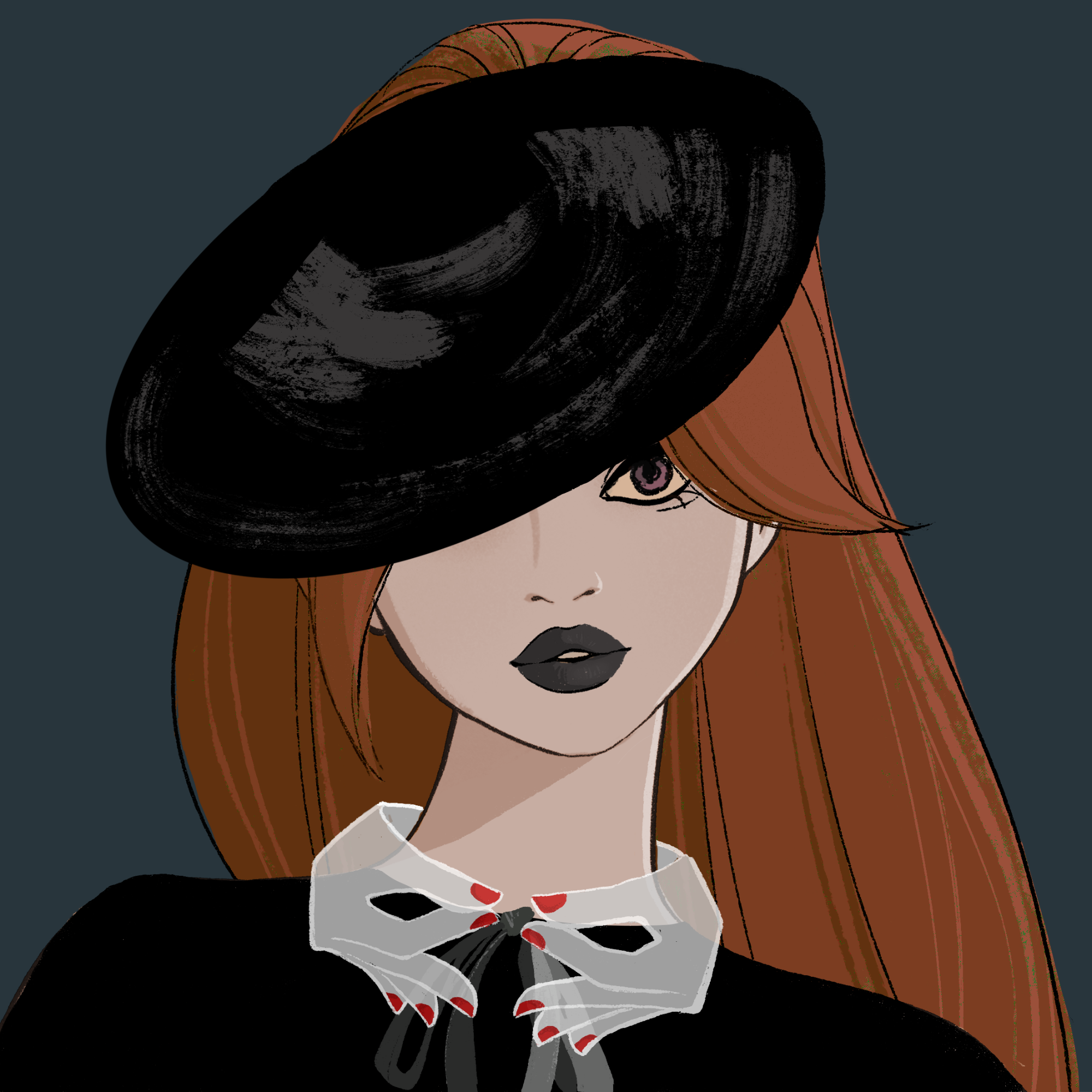 a portrait of Lanthanum, the callous sabre