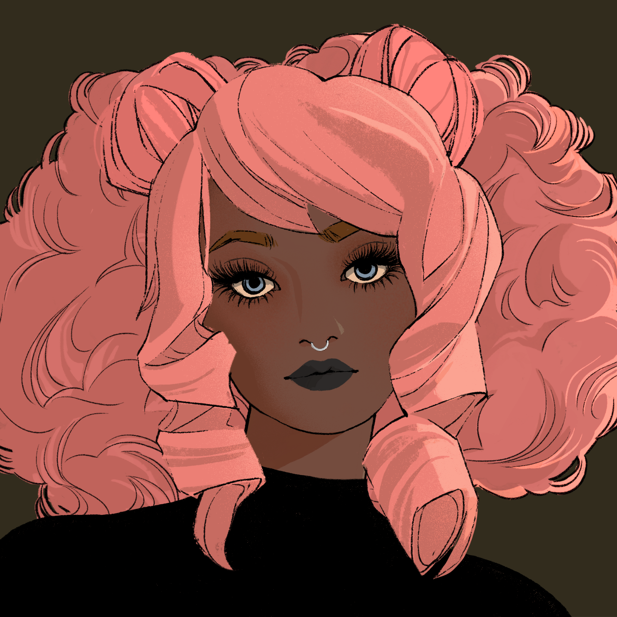 a portrait of Nasturtium of the wilds