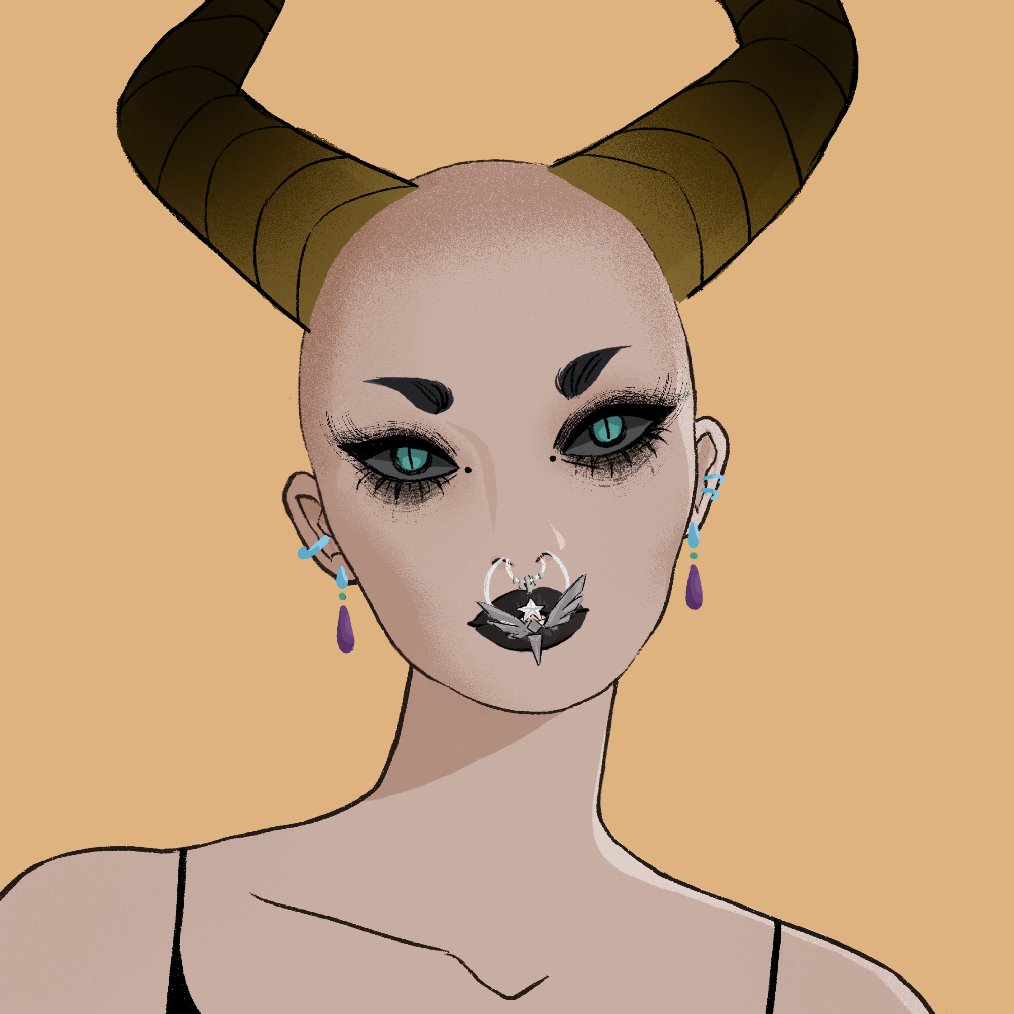 a portrait of Cayambe, the calamitous rage