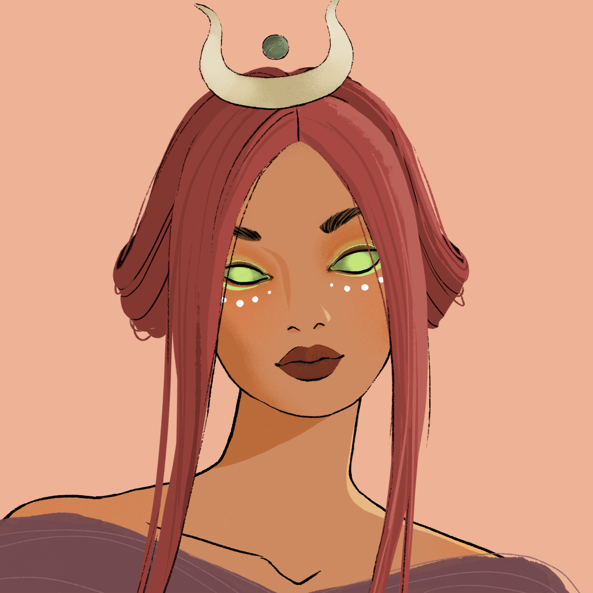 a portrait of Watermelon of the wastes