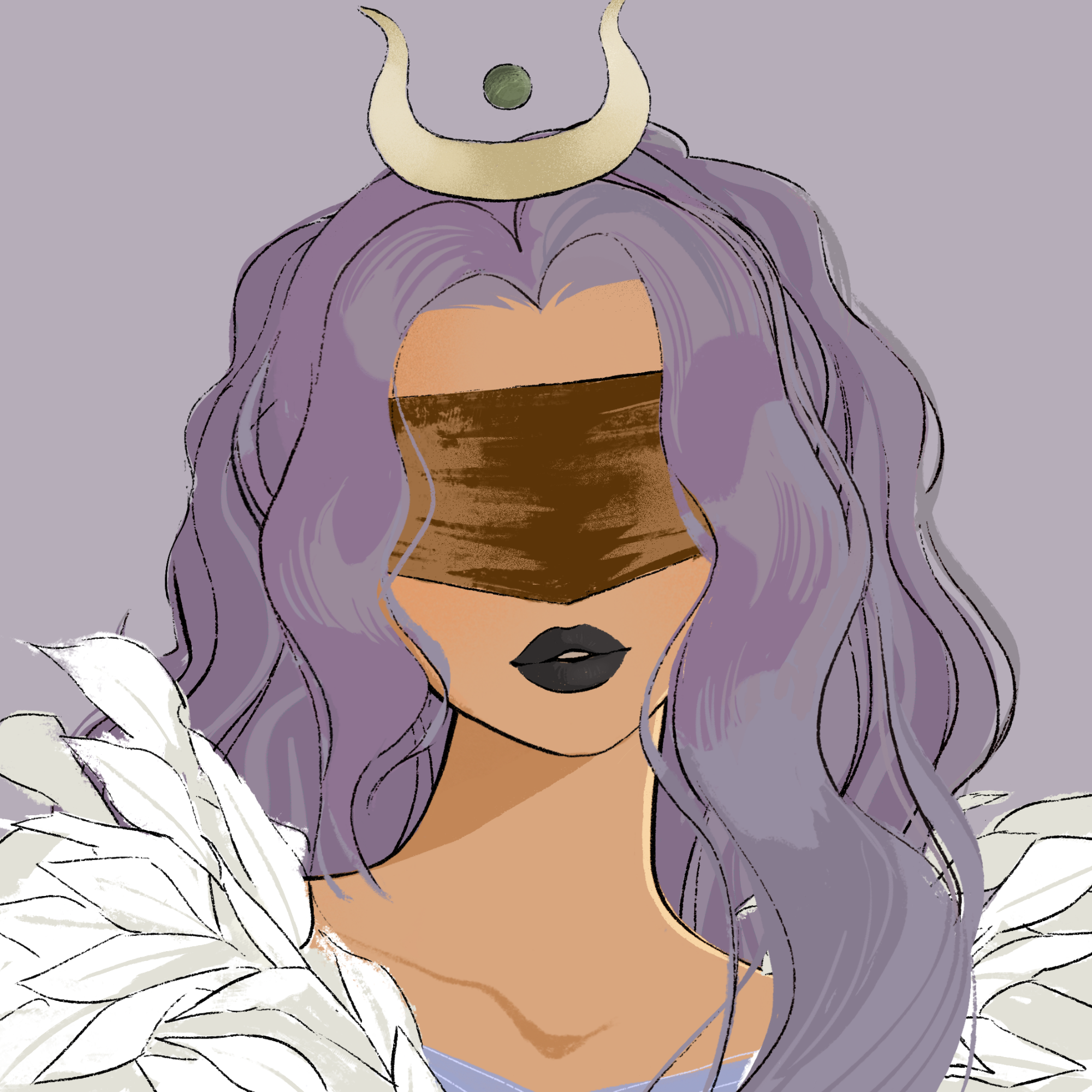 a portrait of Dahlia wave