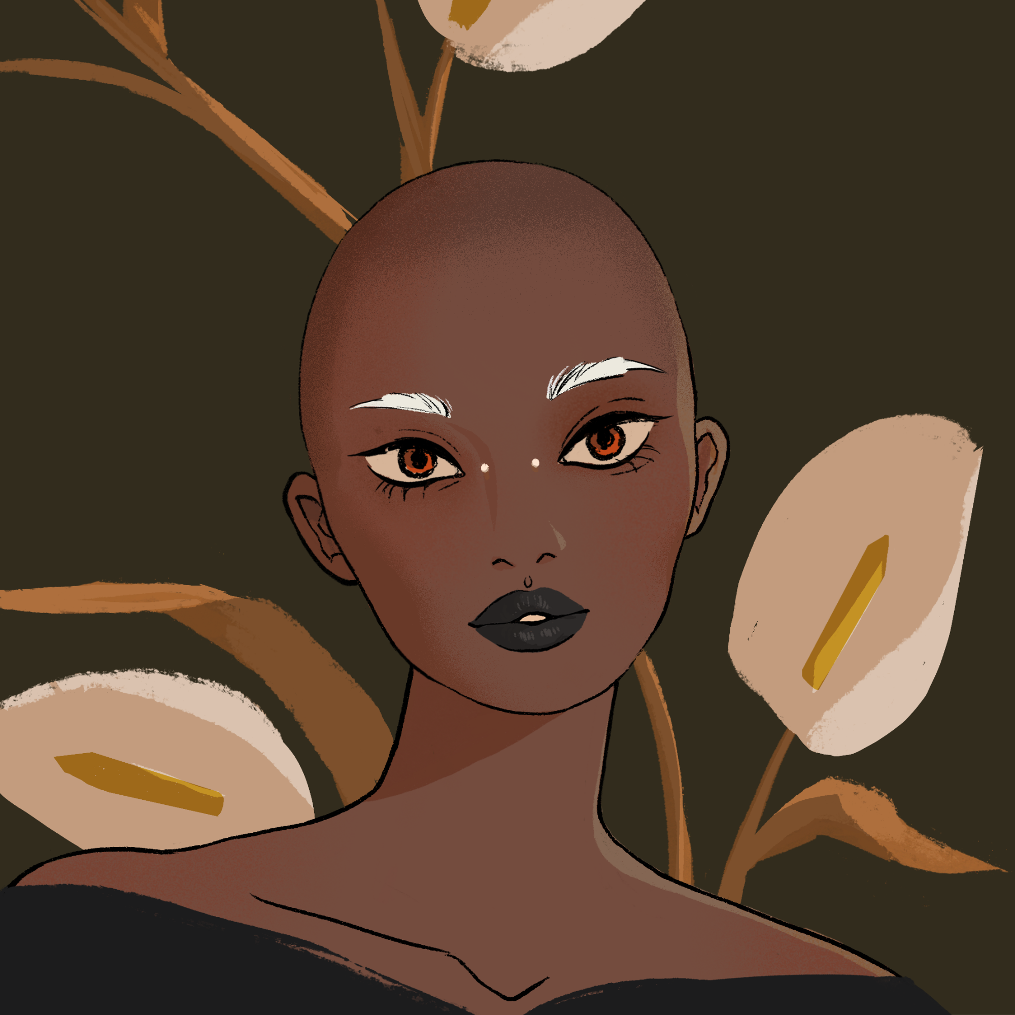 a portrait of Pepper