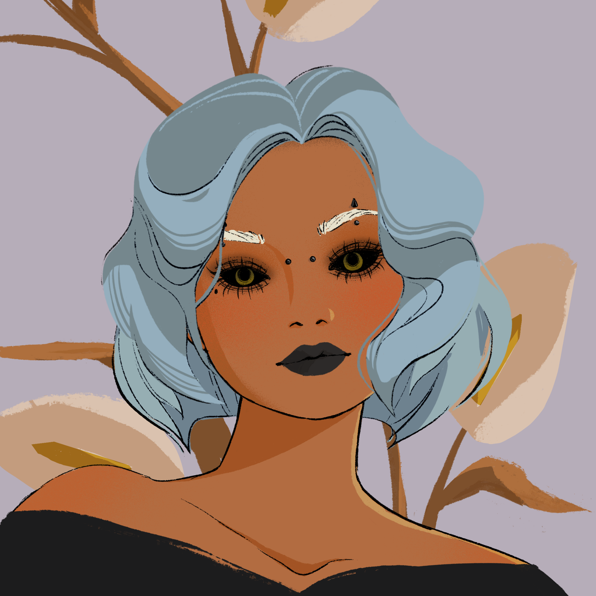 a portrait of Zimina, the hazardous bottle rocket