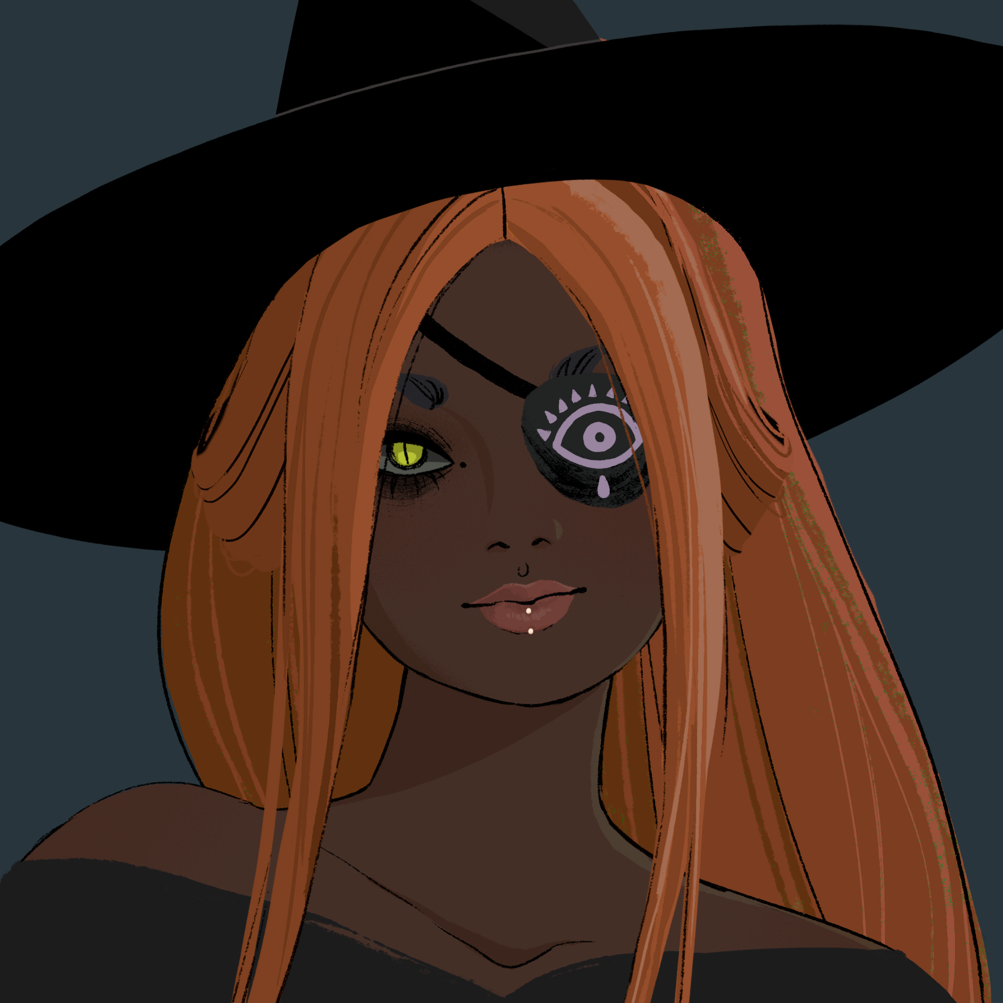 a portrait of Rhubarb, the great driftwood