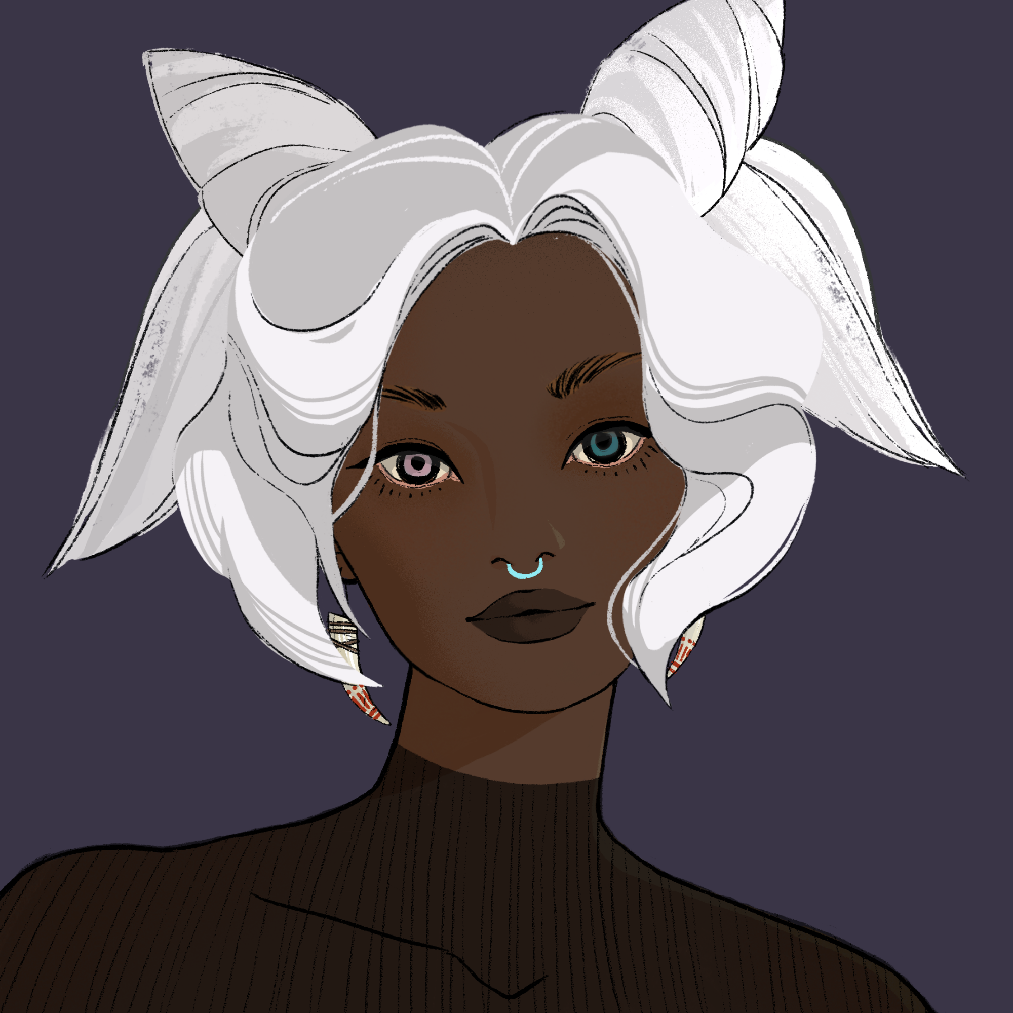 a portrait of Lolo the depraved