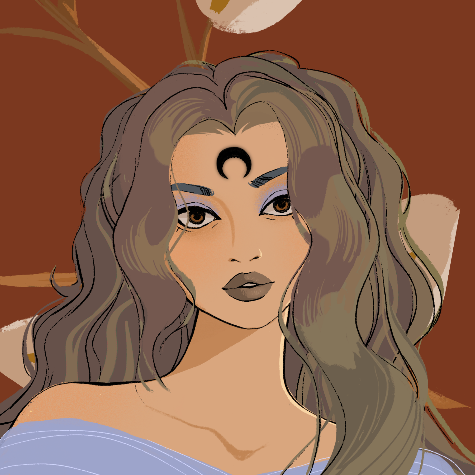 a portrait of Granny sickle