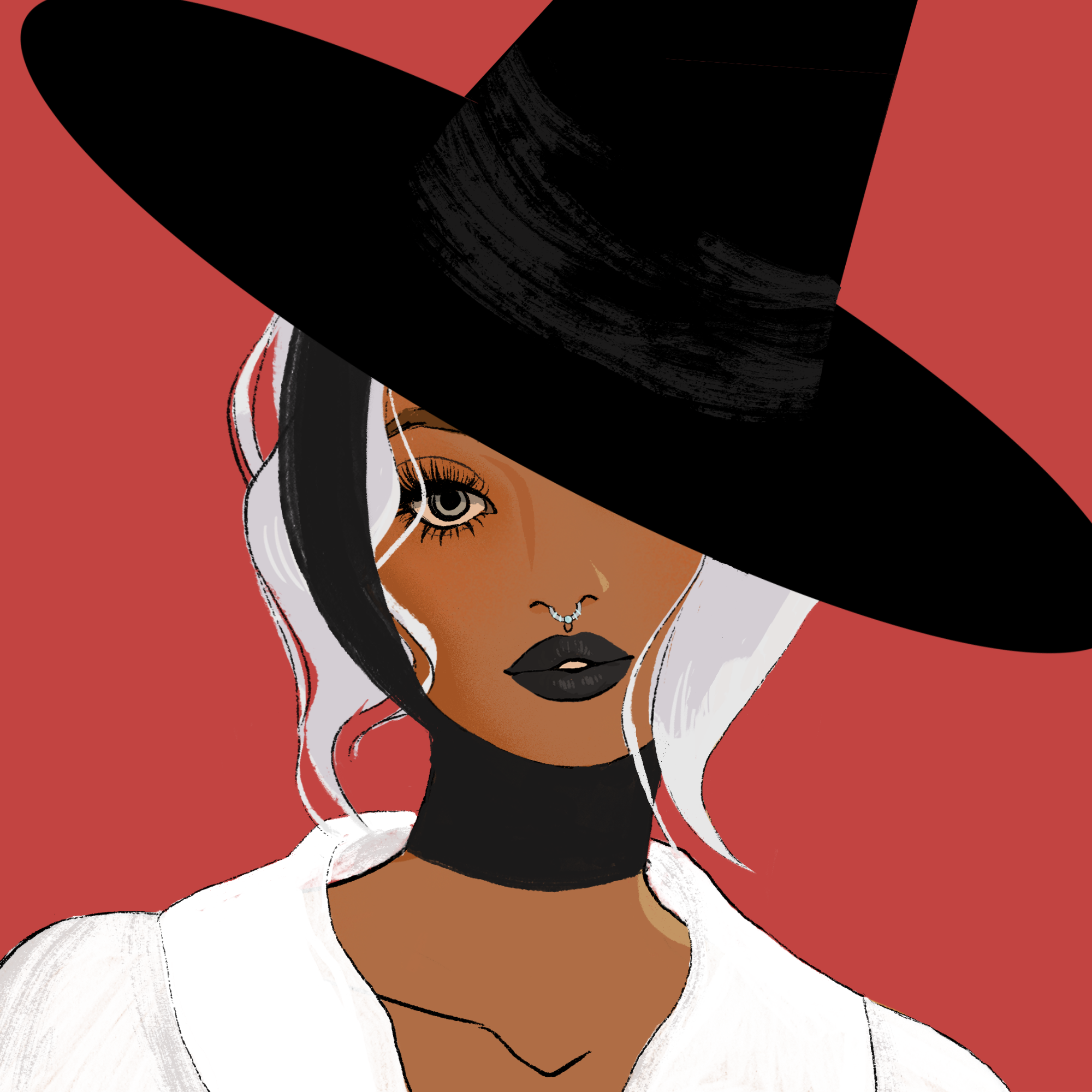 a portrait of Fluorine, the resonant estoc