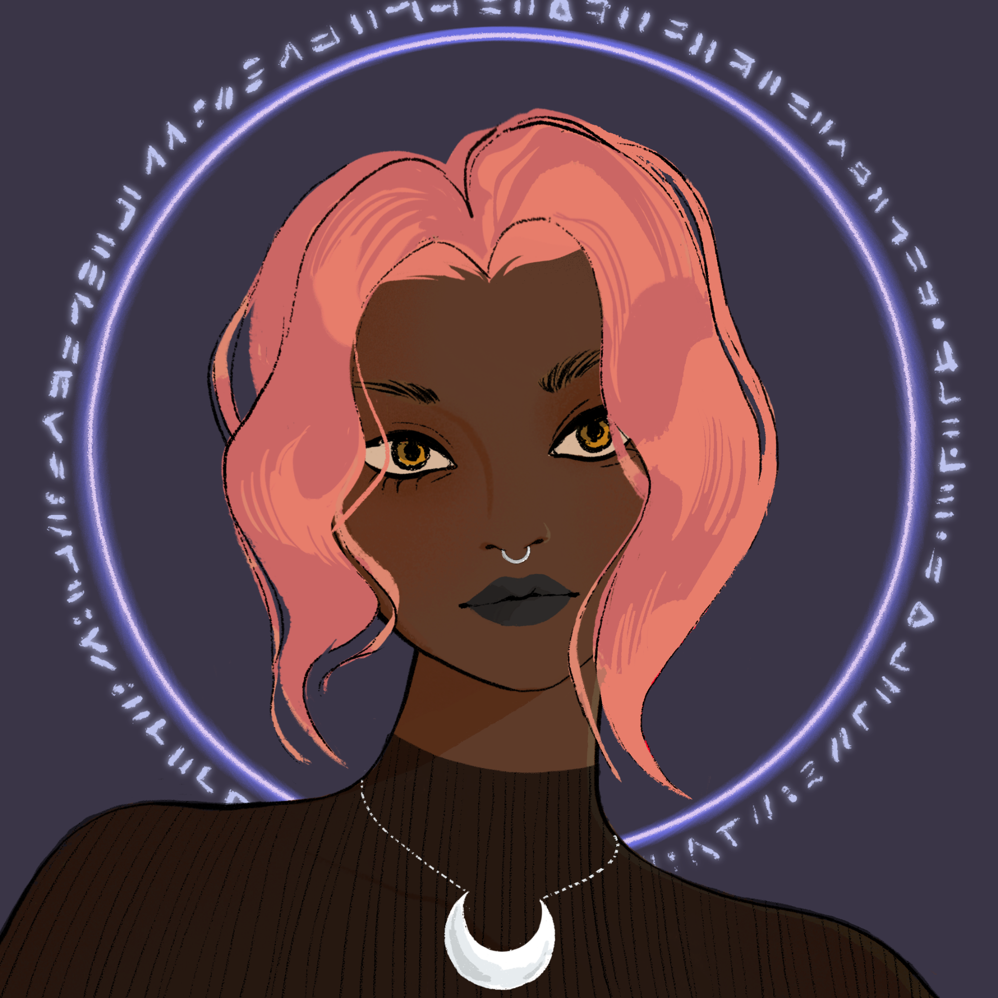 a portrait of Angstrom angle