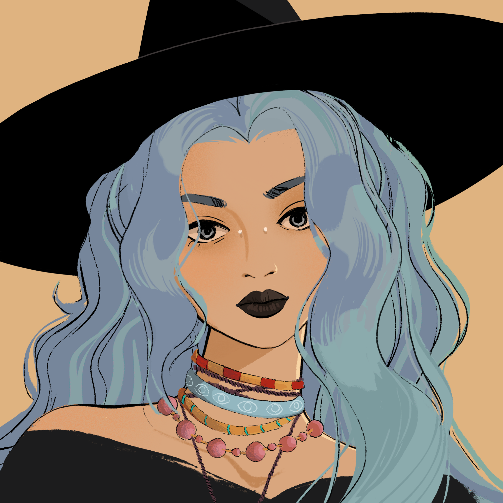 a portrait of Opala of the wilds