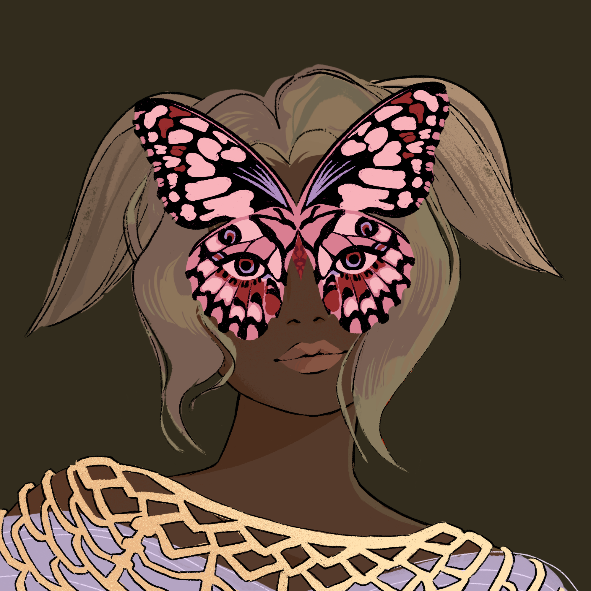 a portrait of Yam of the swamp