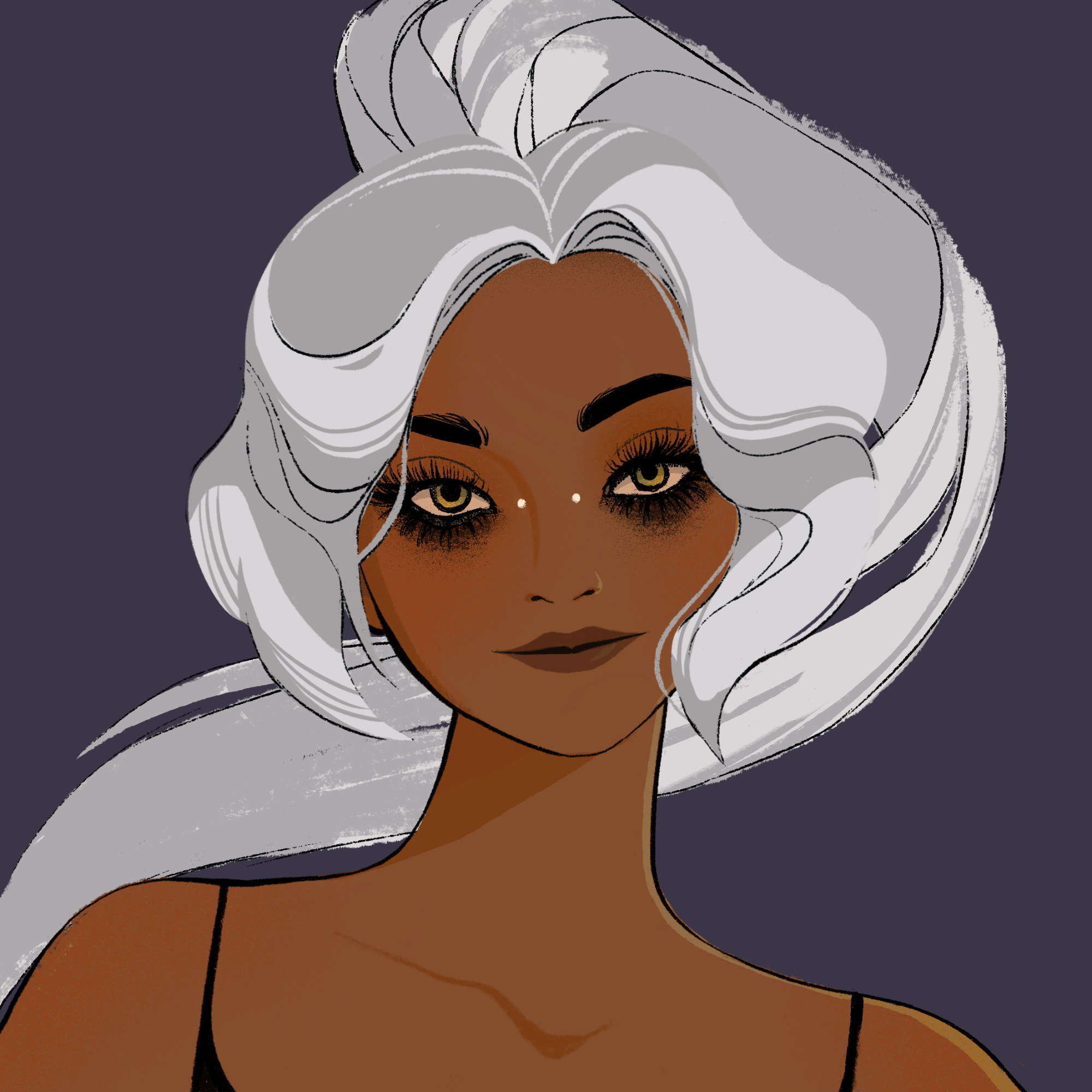 a portrait of Iron, the bitter bandolier