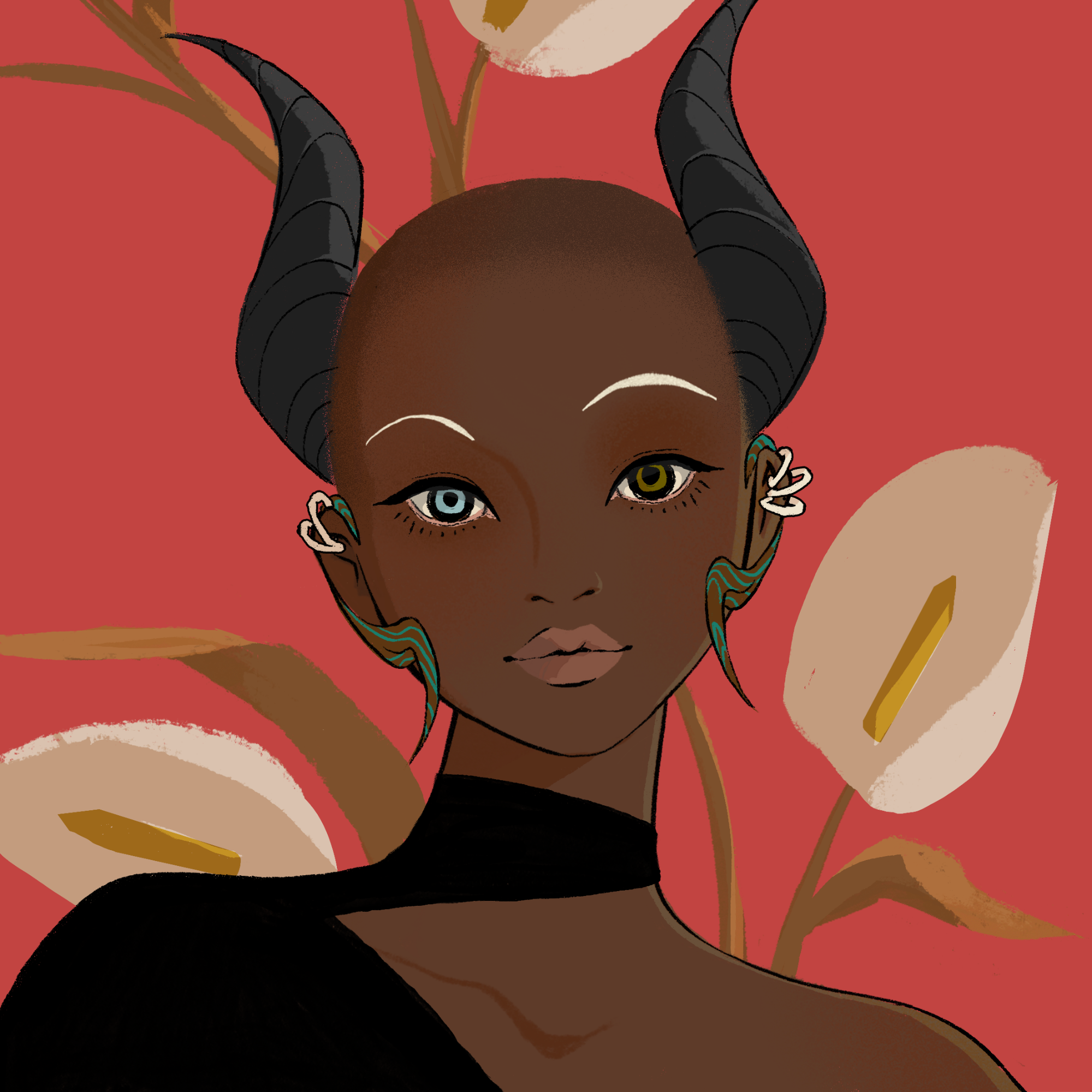 a portrait of Flood chrage