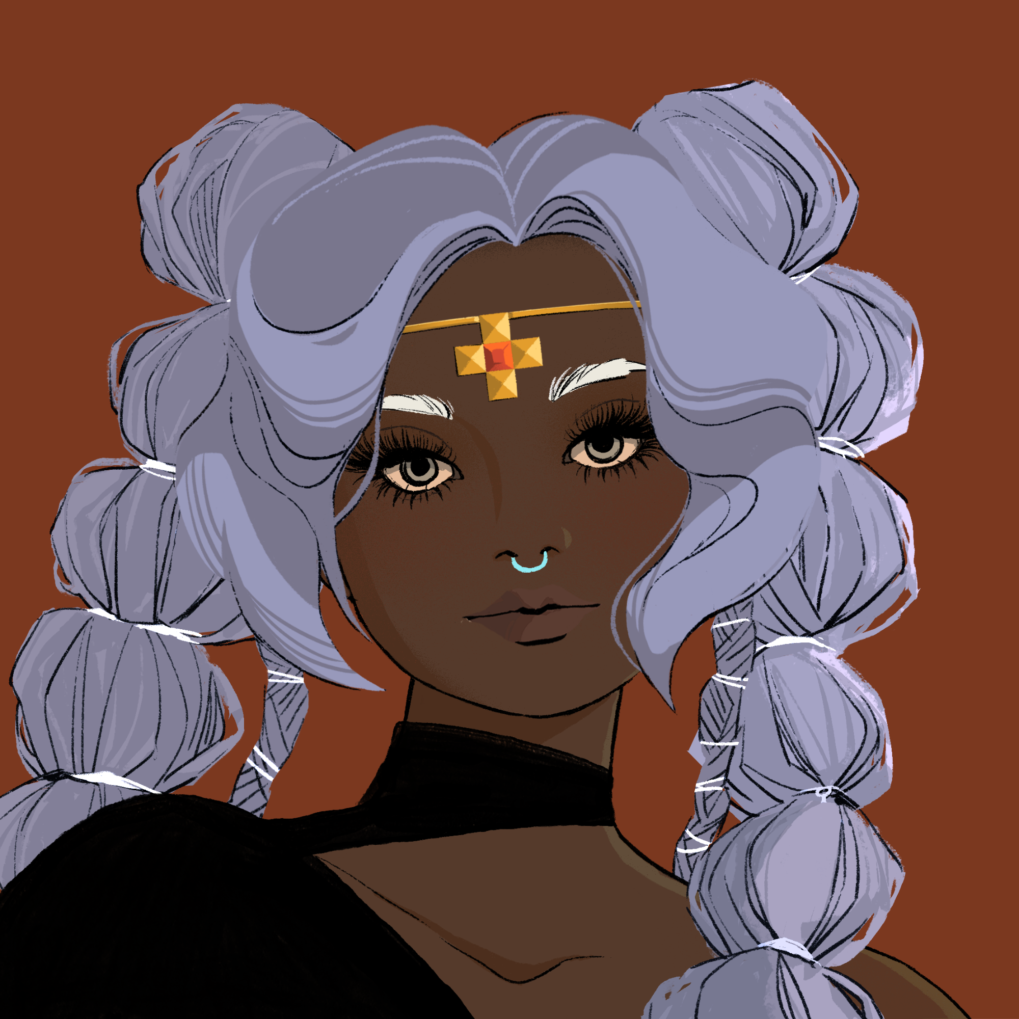 a portrait of Spinel, the expensive curio