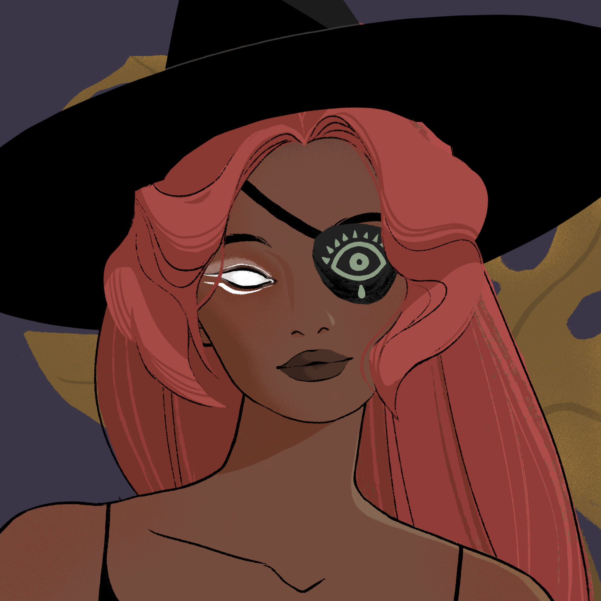 a portrait of Hazel, the ambrosial rainbow