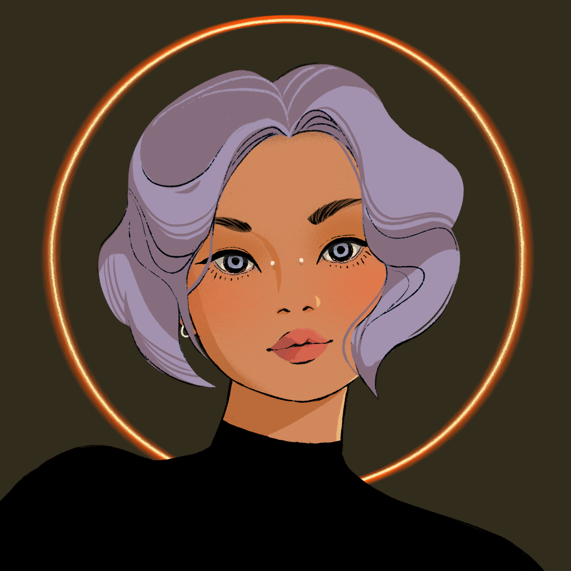 a portrait of Volans, the perfunct prism
