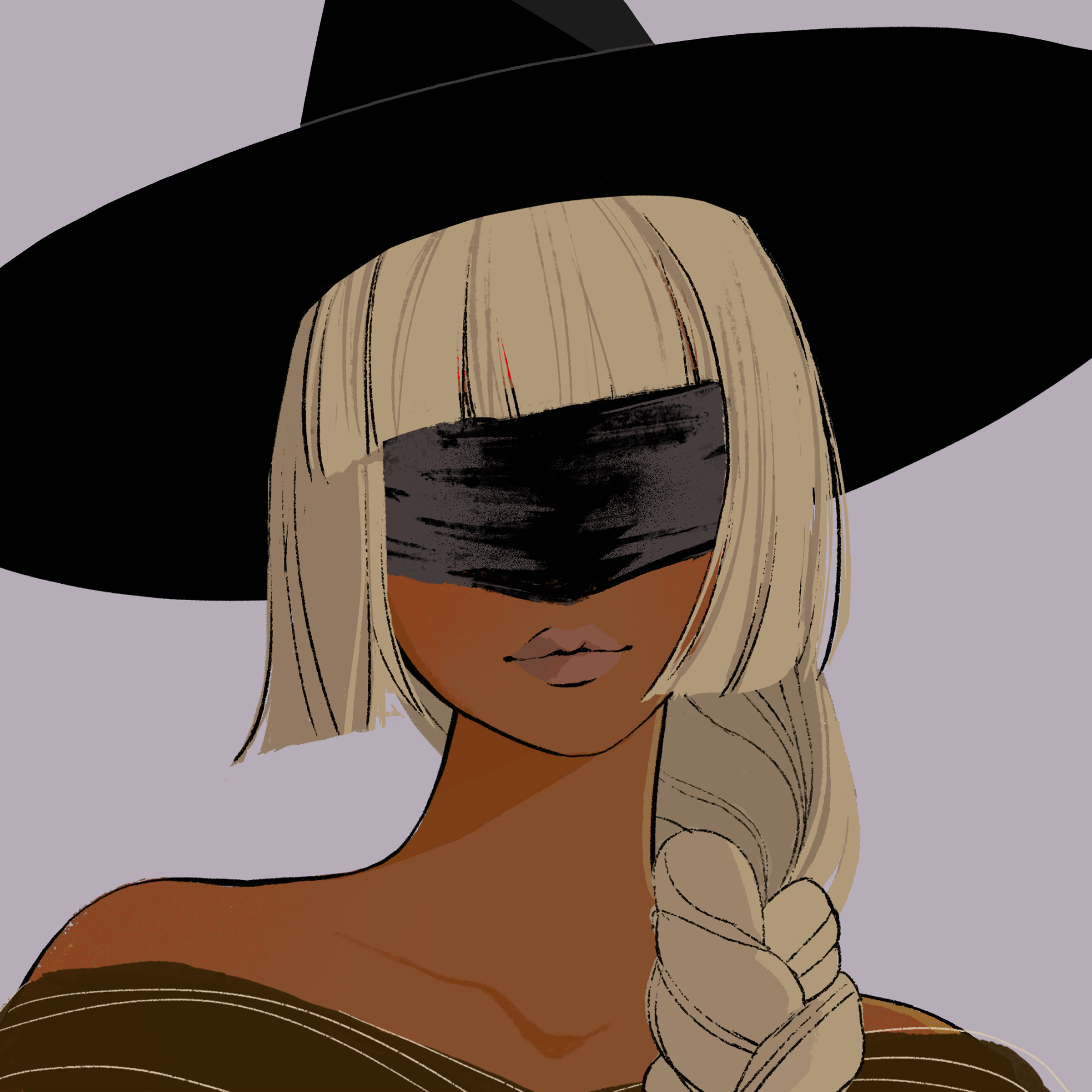 a portrait of Sugar-apple, the absorbant riptide