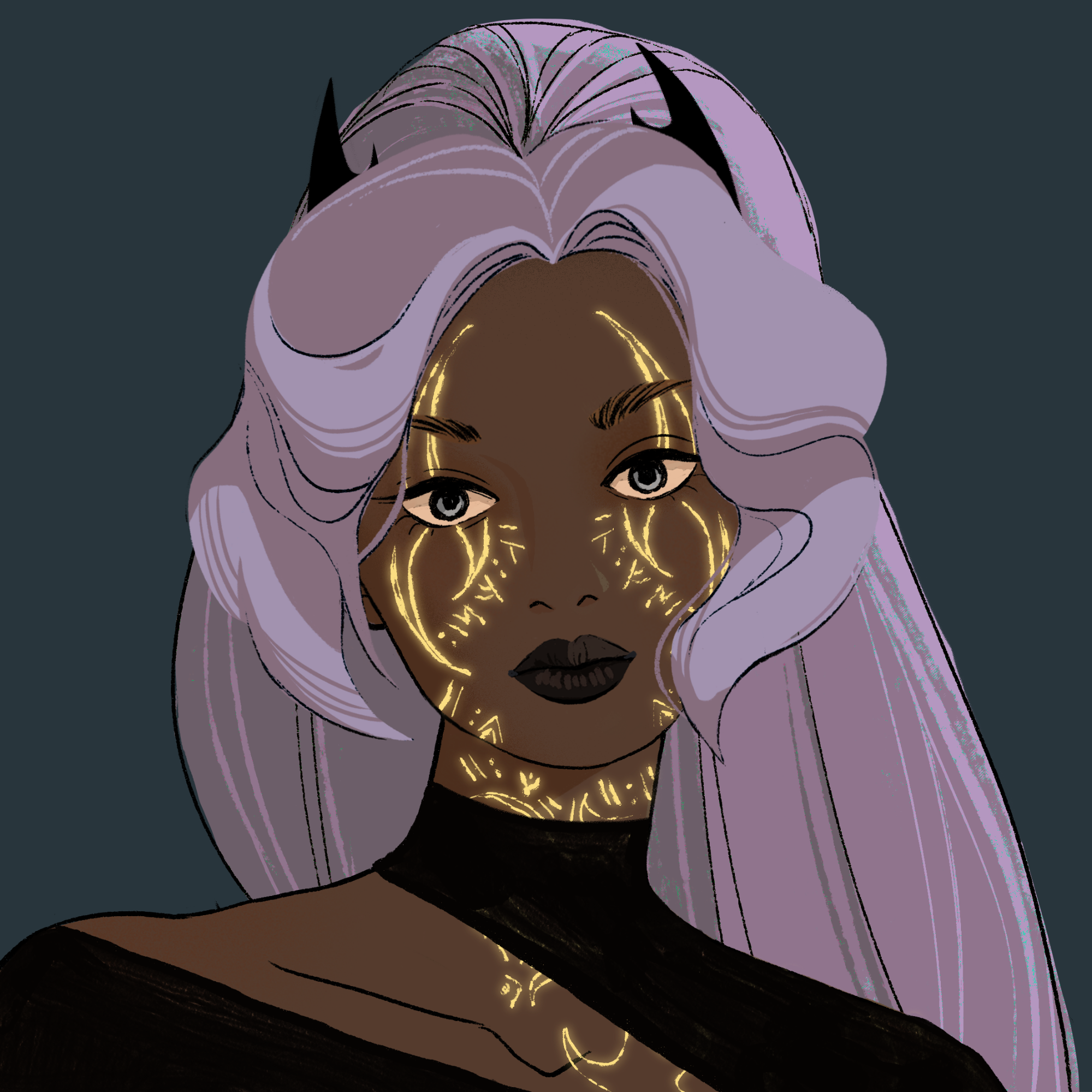 a portrait of Redshift the clever