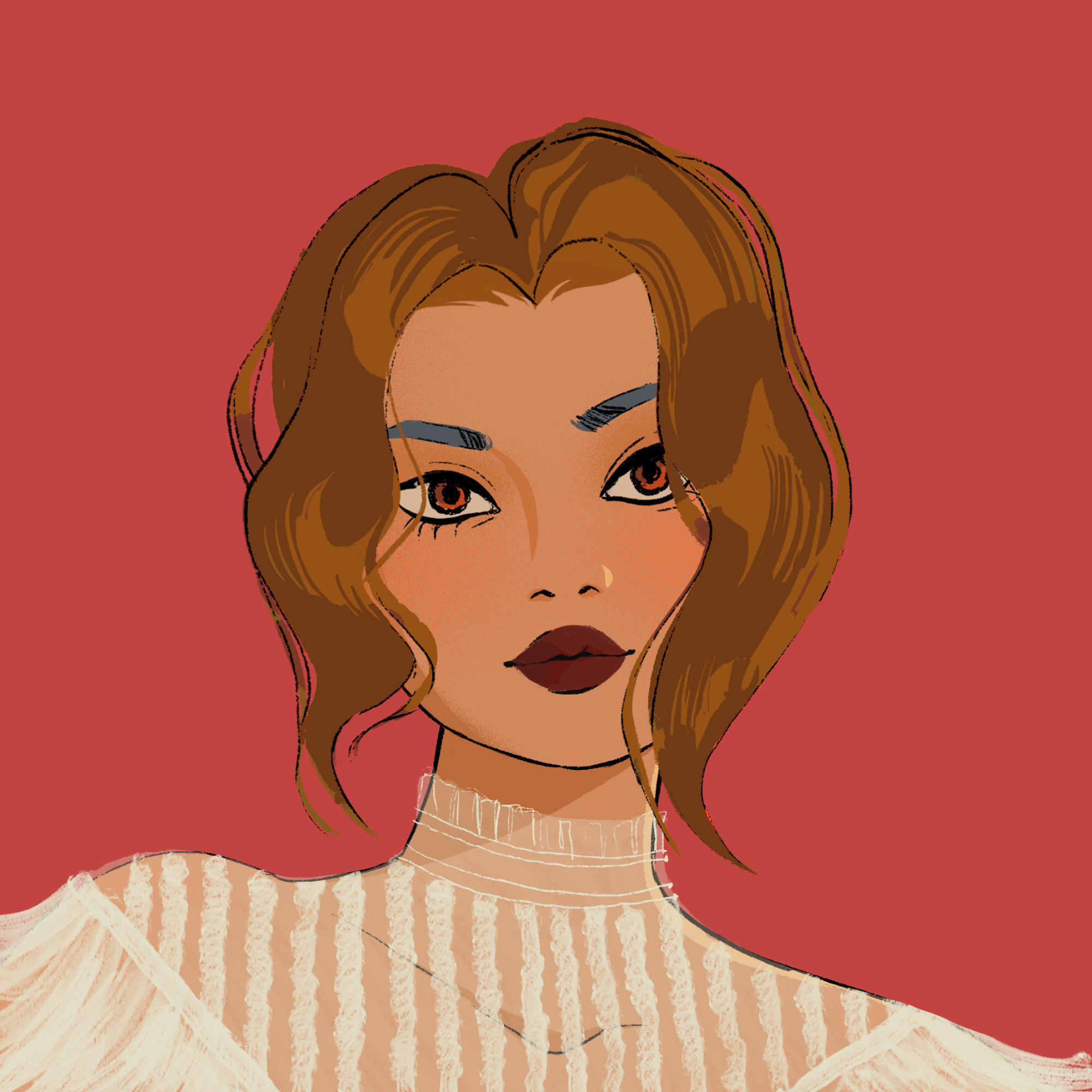 a portrait of Partita, the sculptural piccolo