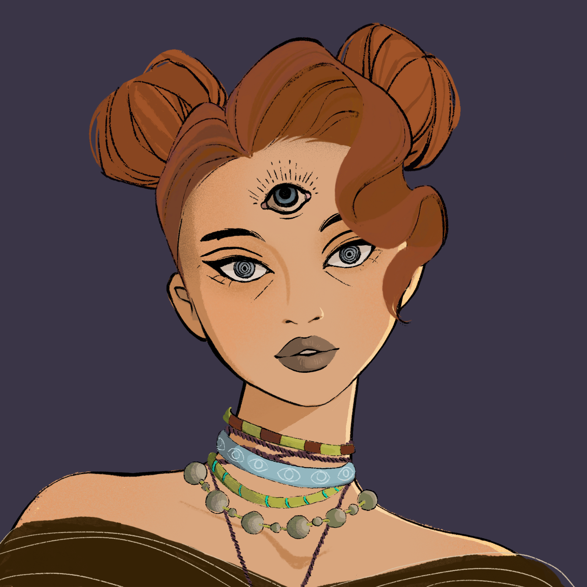 a portrait of Prickly pear, the scented delusion