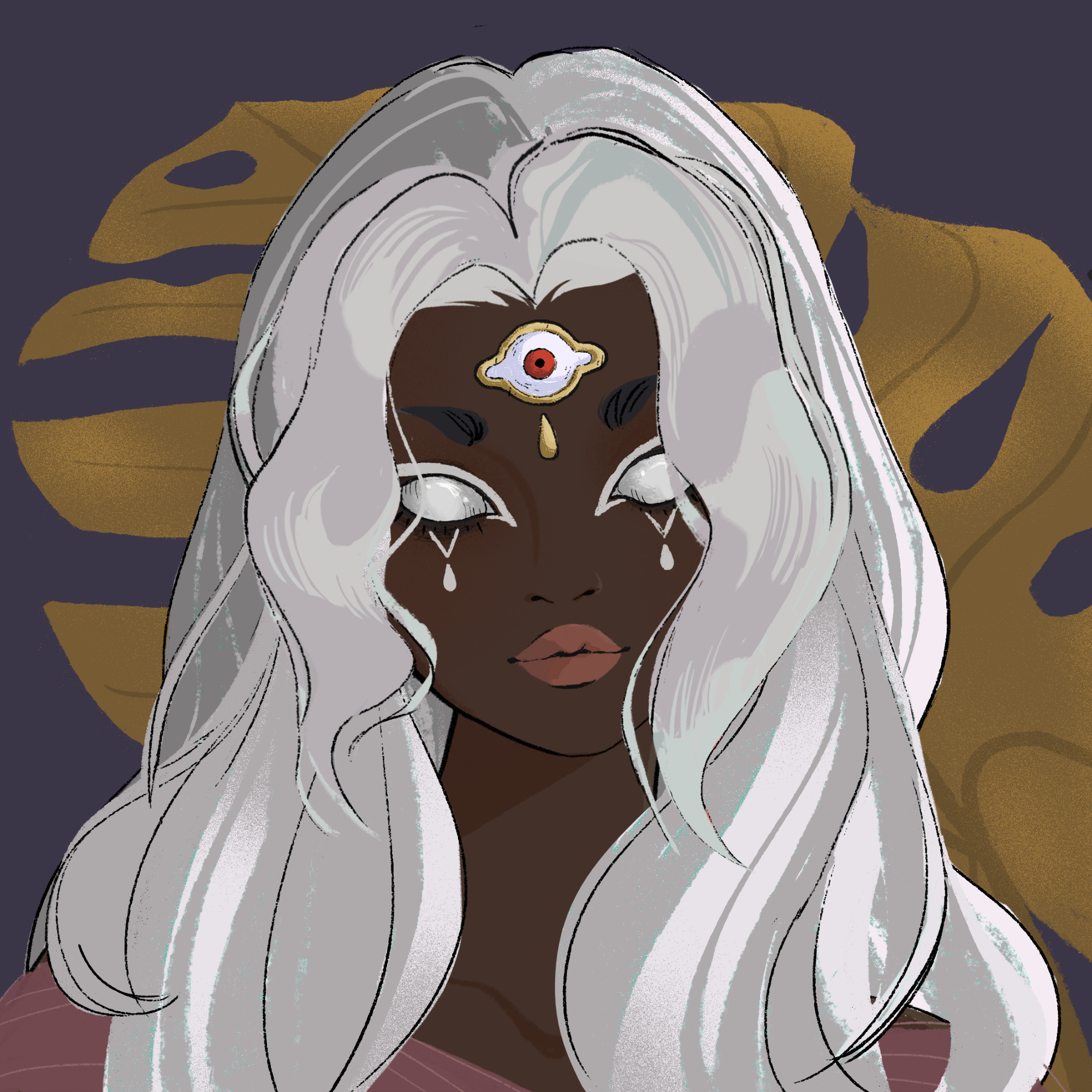 a portrait of Plantain, the ambrosial current