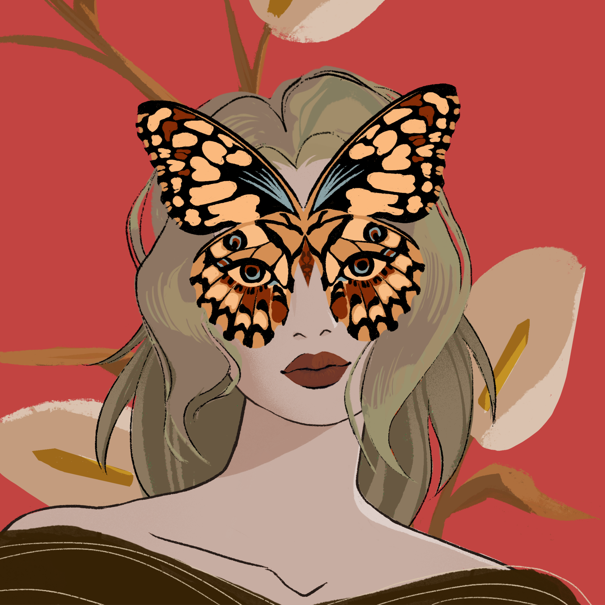 a portrait of Hen the fragrant